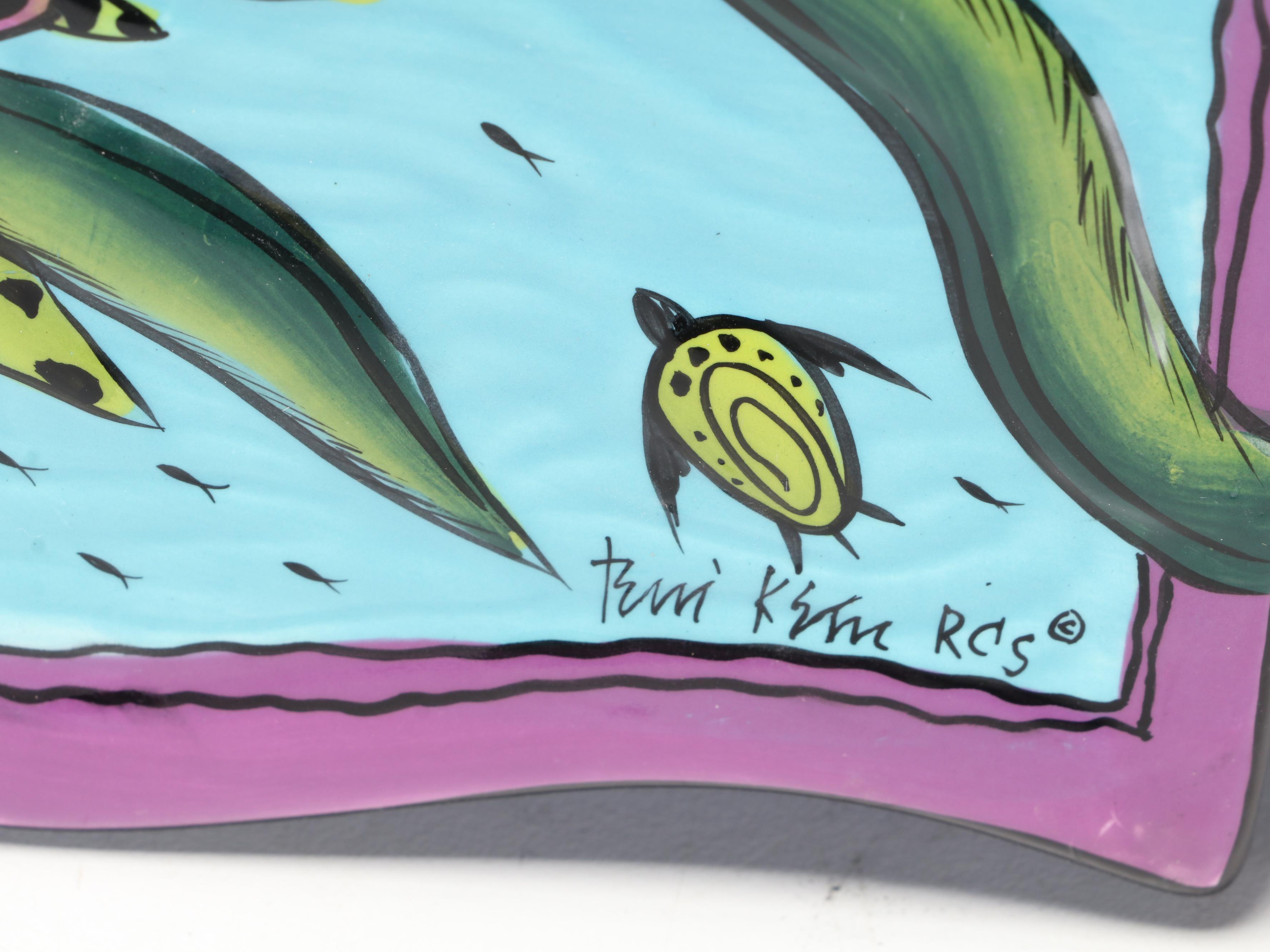 Terri Kern Designs for Red Carpet Studios Ceramic Tile Trivets