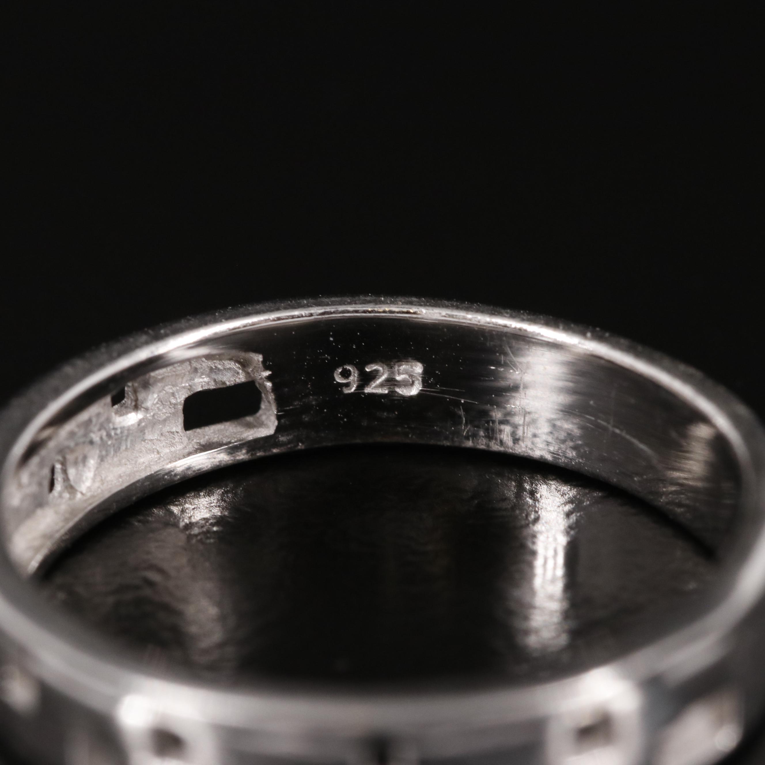 Sterling Pierced  Band