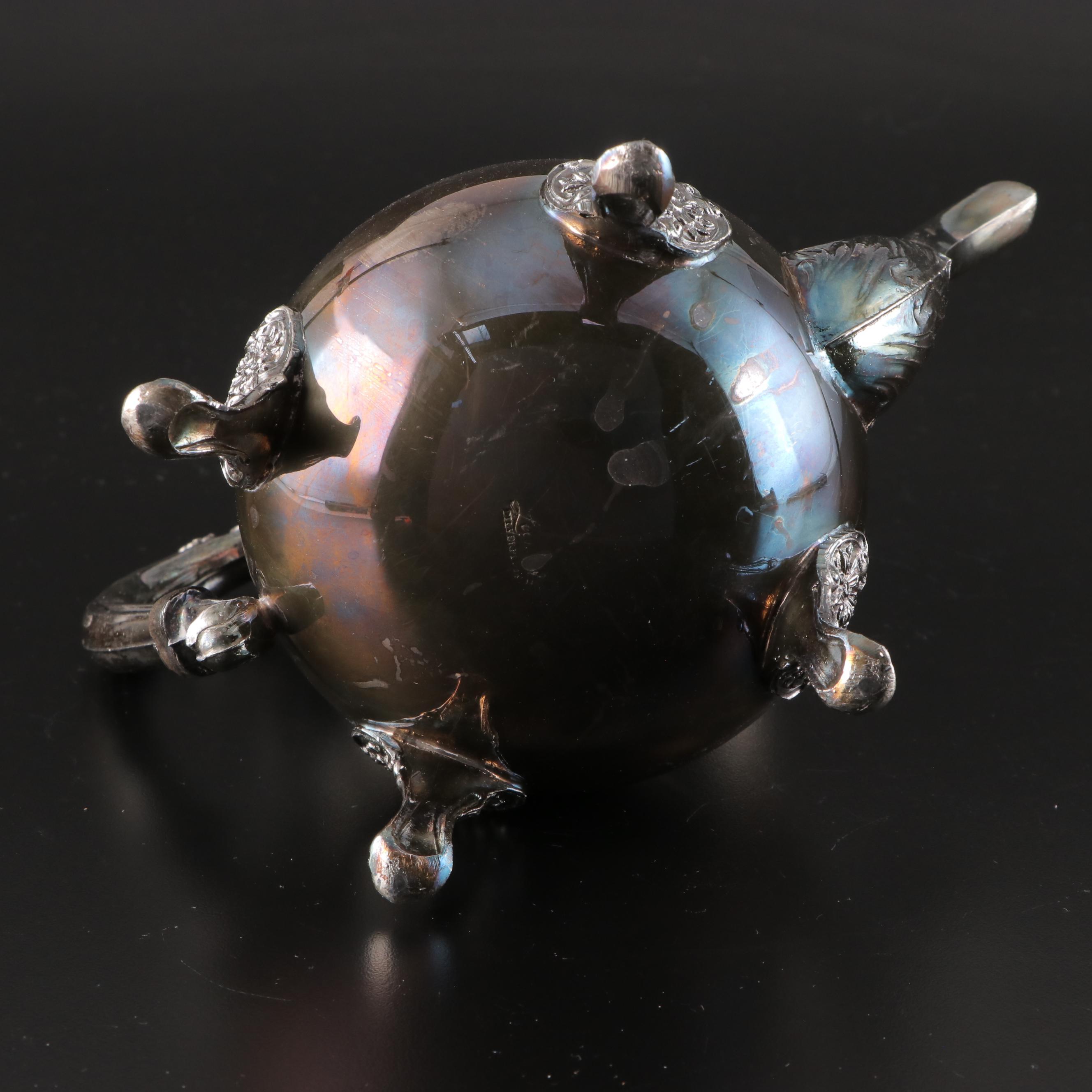 WMF German Silver Plate Compote with Other Silver Plate Table Accessories