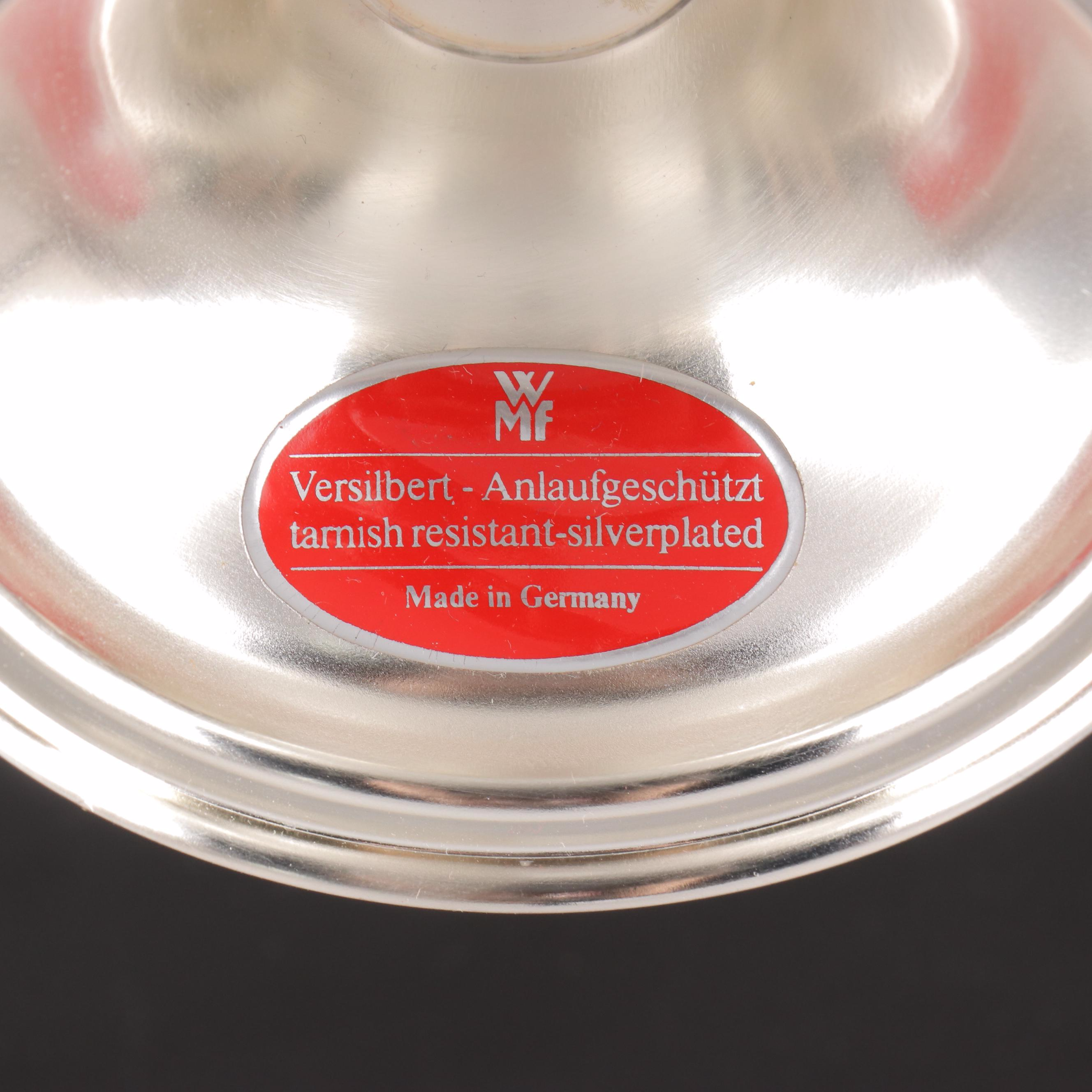 WMF German Silver Plate Compote with Other Silver Plate Table Accessories