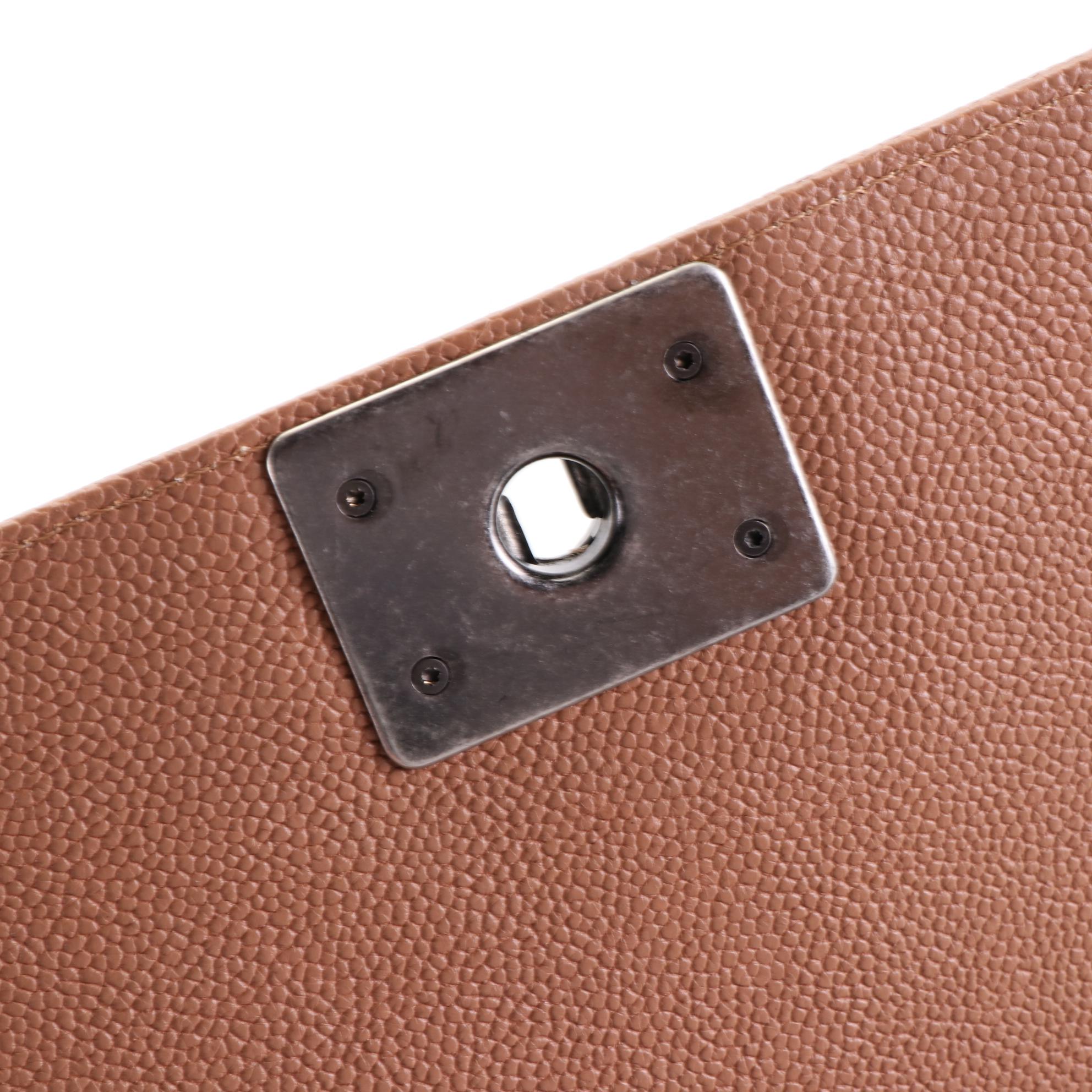 Chanel Boy Flap Medium Bag in Quilted Caviar Leather