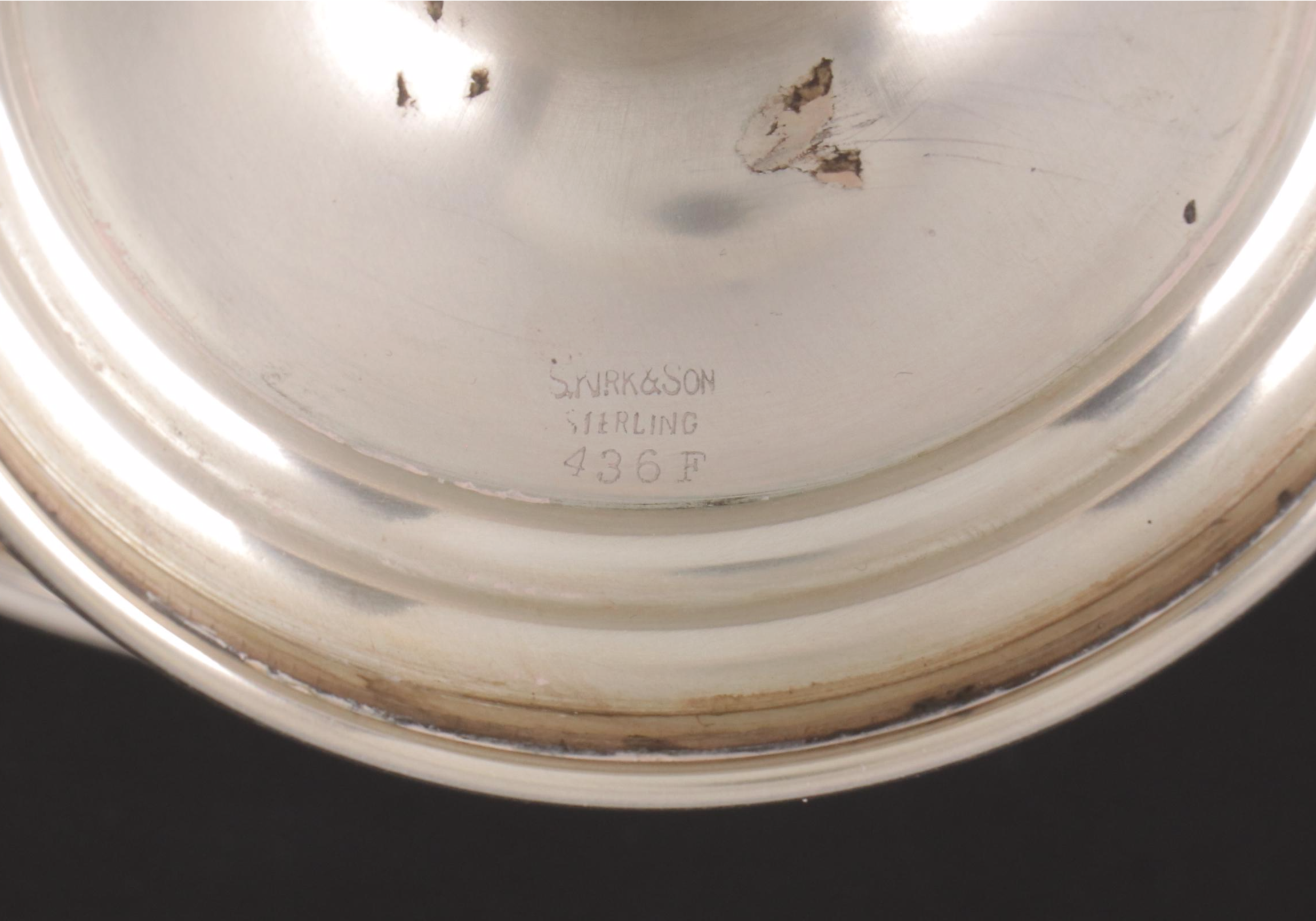 S. Kirk & Son Repoussé Sterling Silver Compote