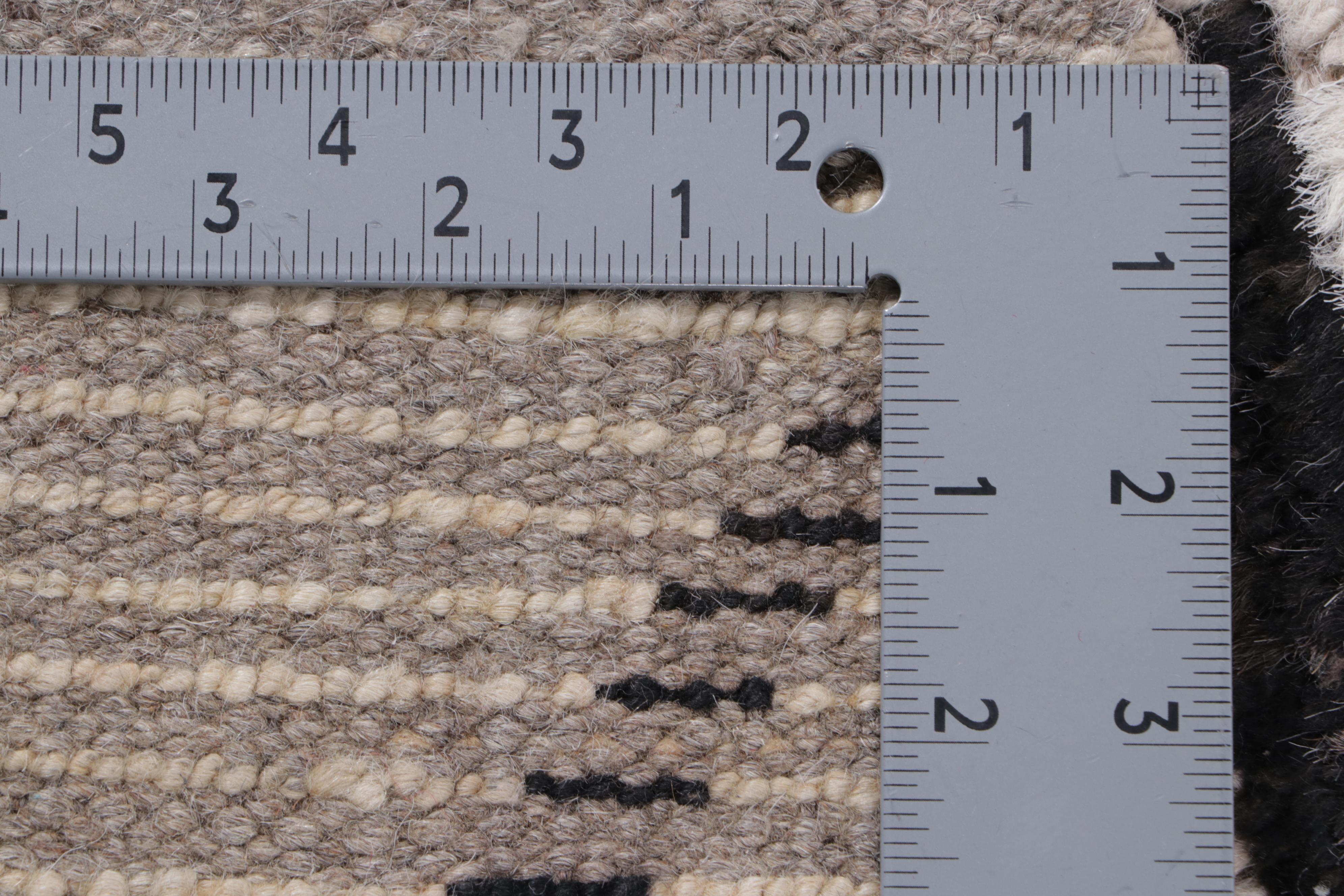 4'3 x 19'4 Hand-Knotted Moroccan Berber Long Rug