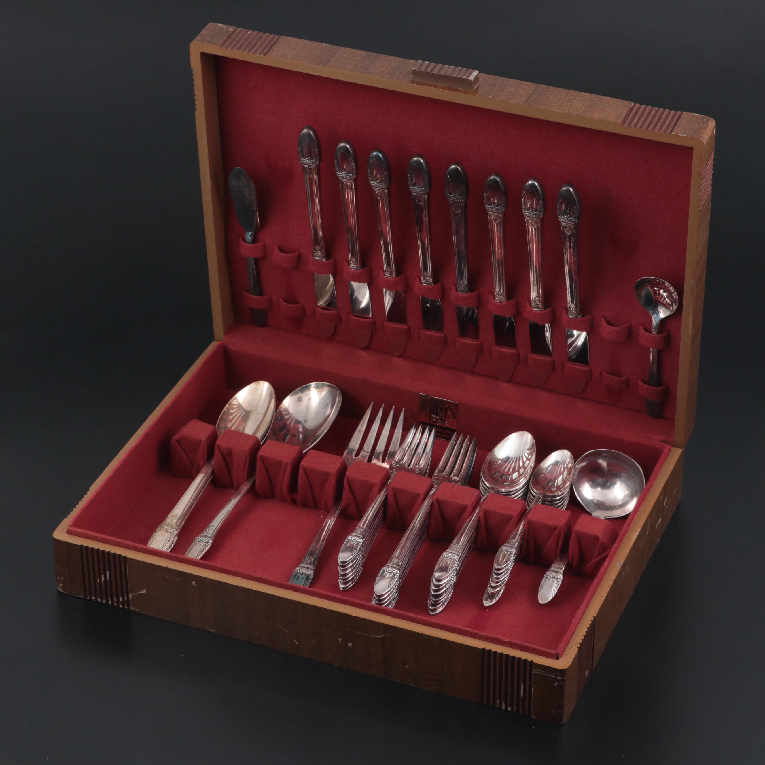 1847 Rogers Bros. "First Love" Flatware and Serving Utensils