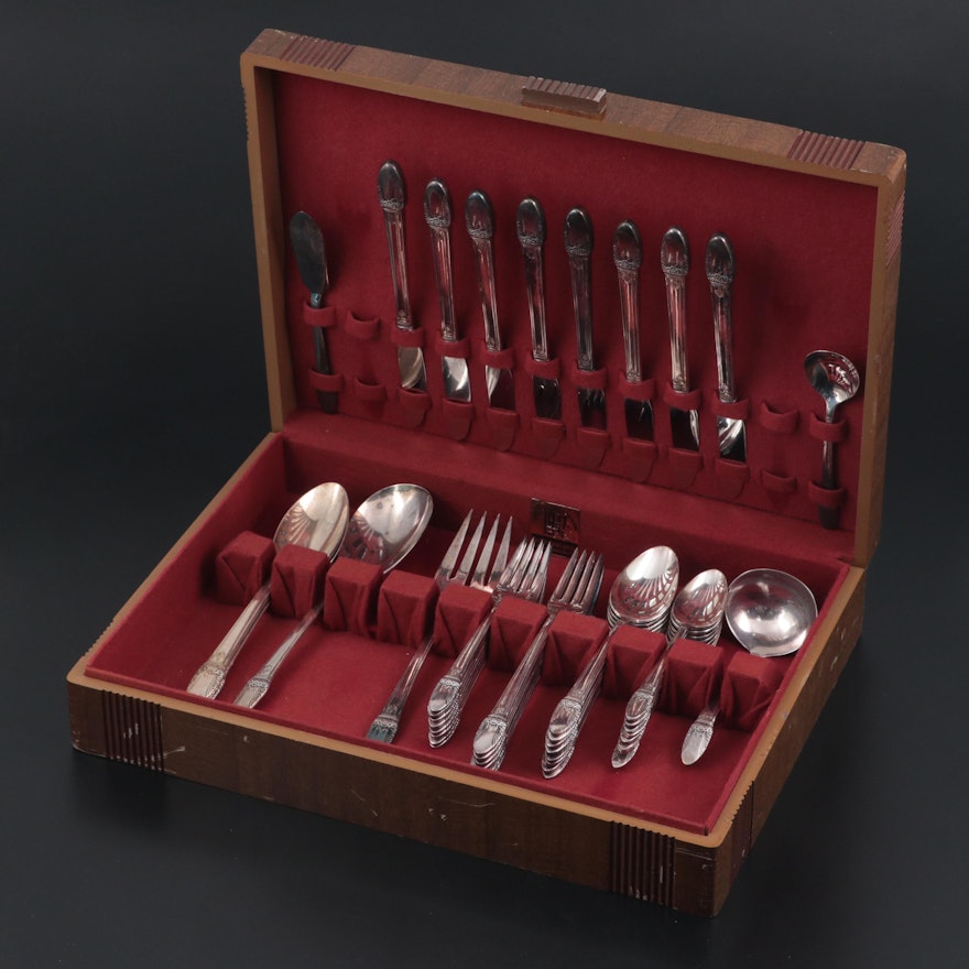 1847 Rogers Bros. "First Love" Flatware and Serving Utensils