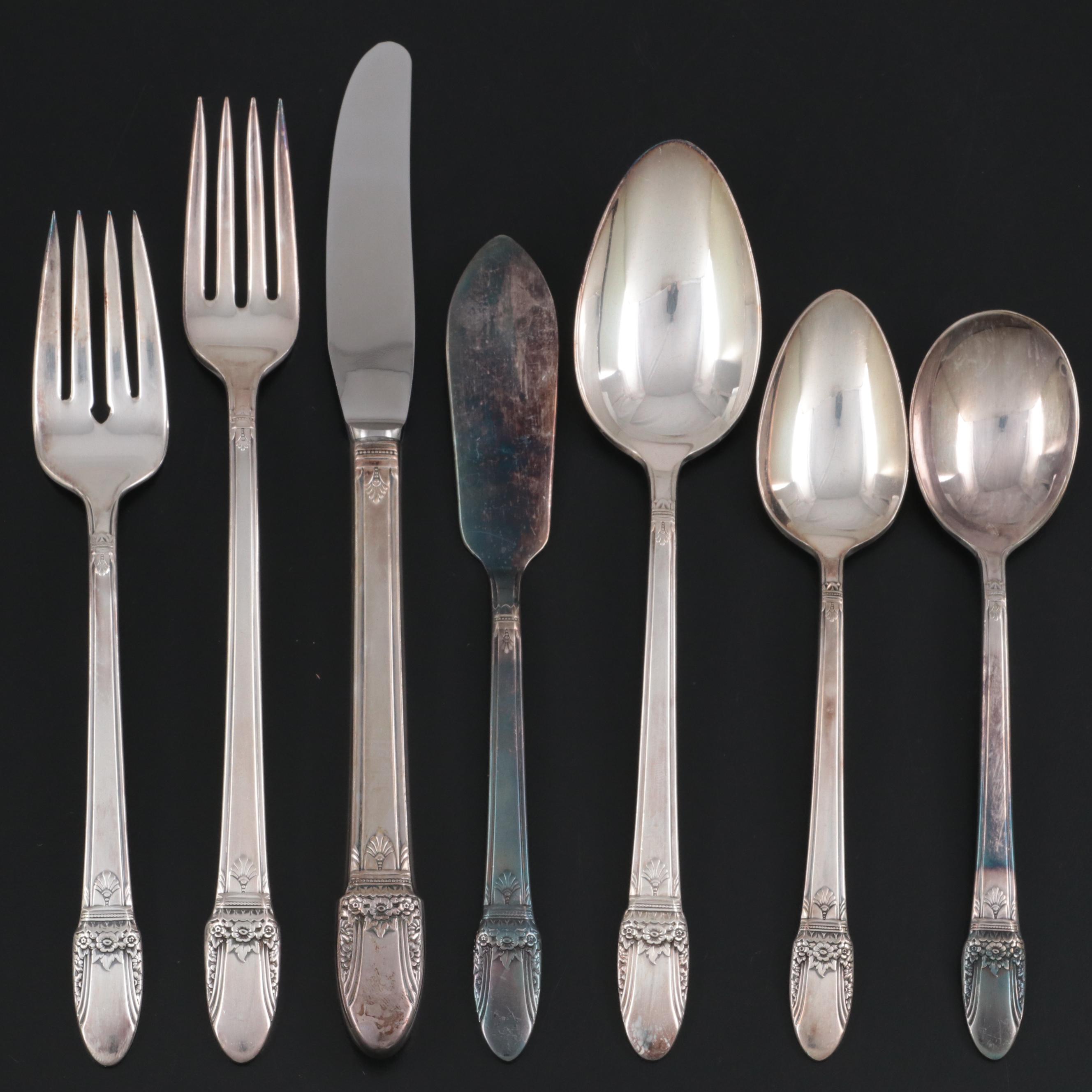 1847 Rogers Bros. "First Love" Flatware and Serving Utensils