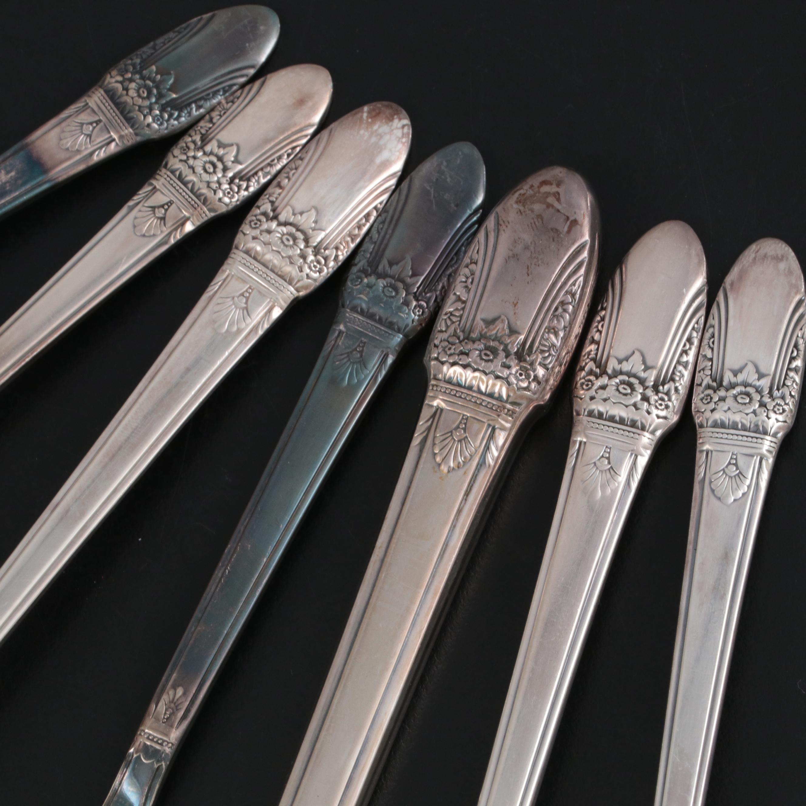 1847 Rogers Bros. "First Love" Flatware and Serving Utensils