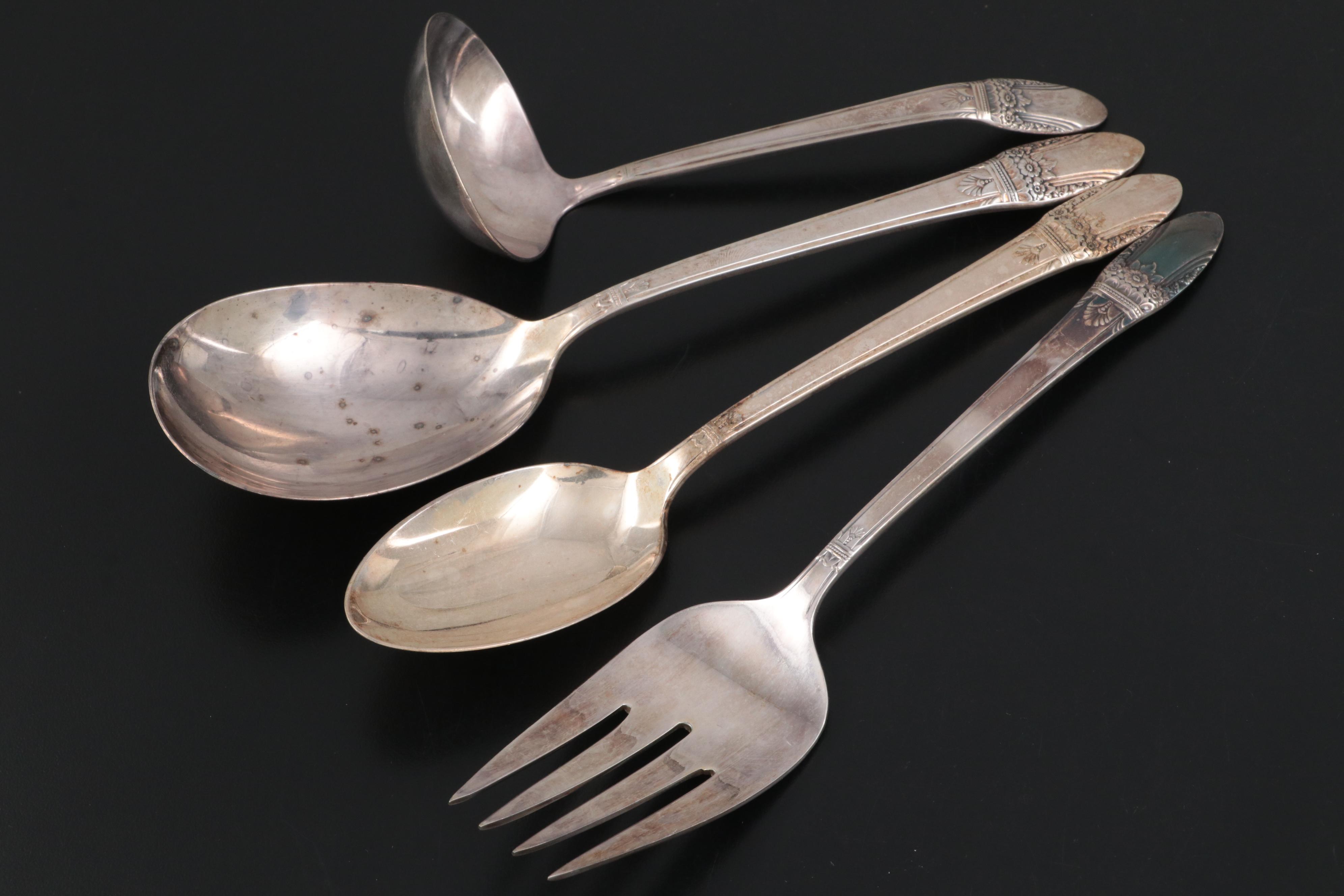 1847 Rogers Bros. "First Love" Flatware and Serving Utensils