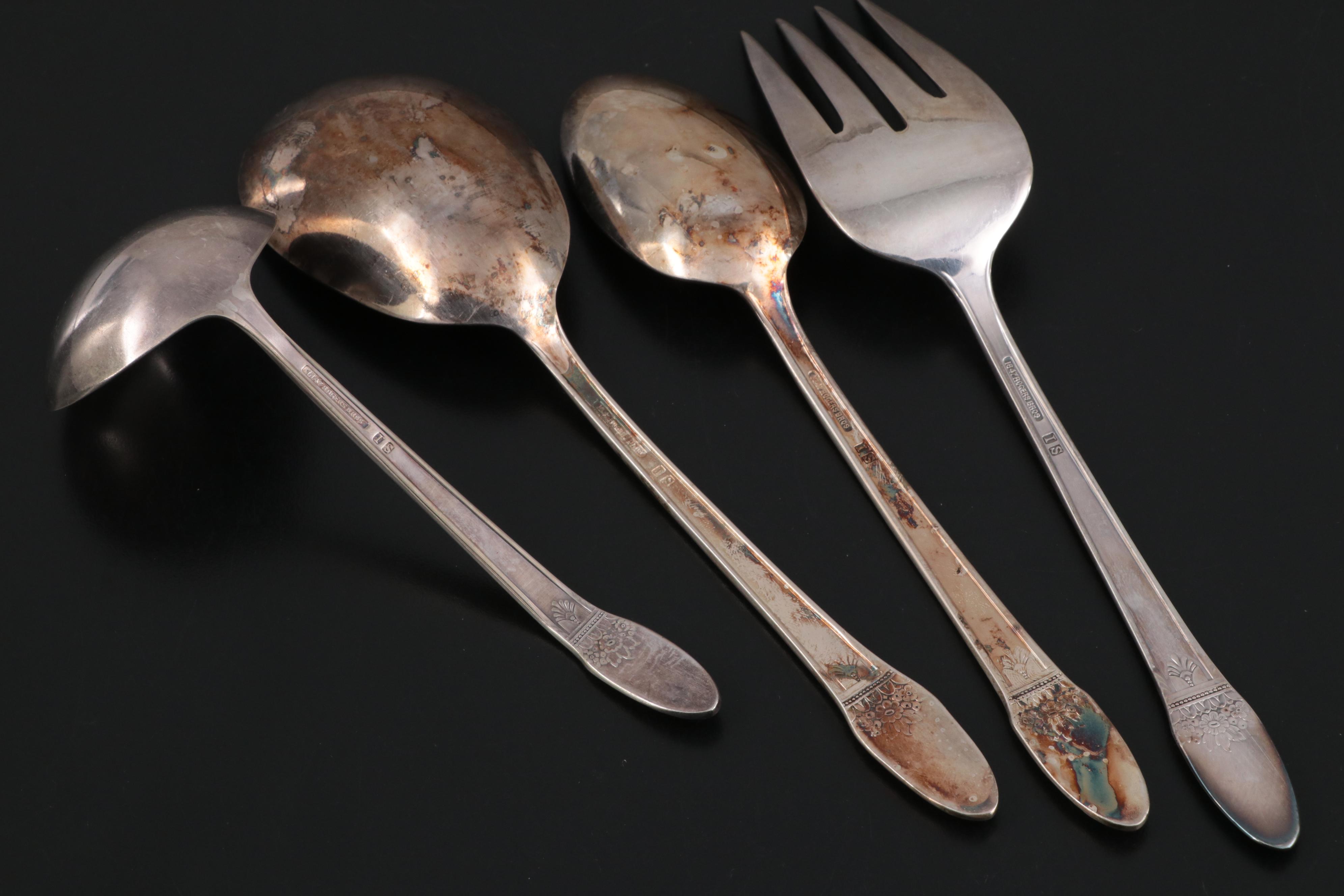 1847 Rogers Bros. "First Love" Flatware and Serving Utensils