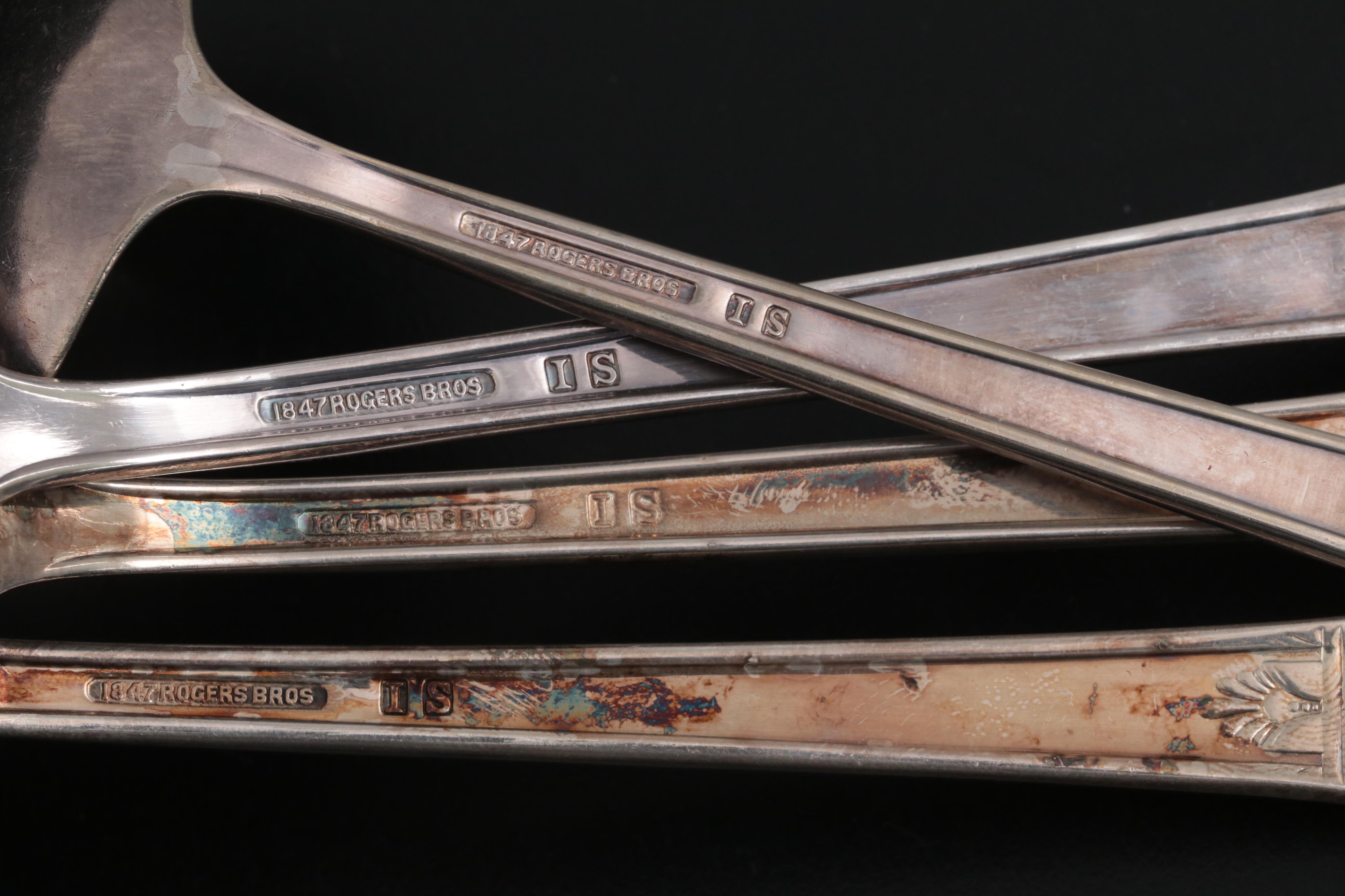 1847 Rogers Bros. "First Love" Flatware and Serving Utensils