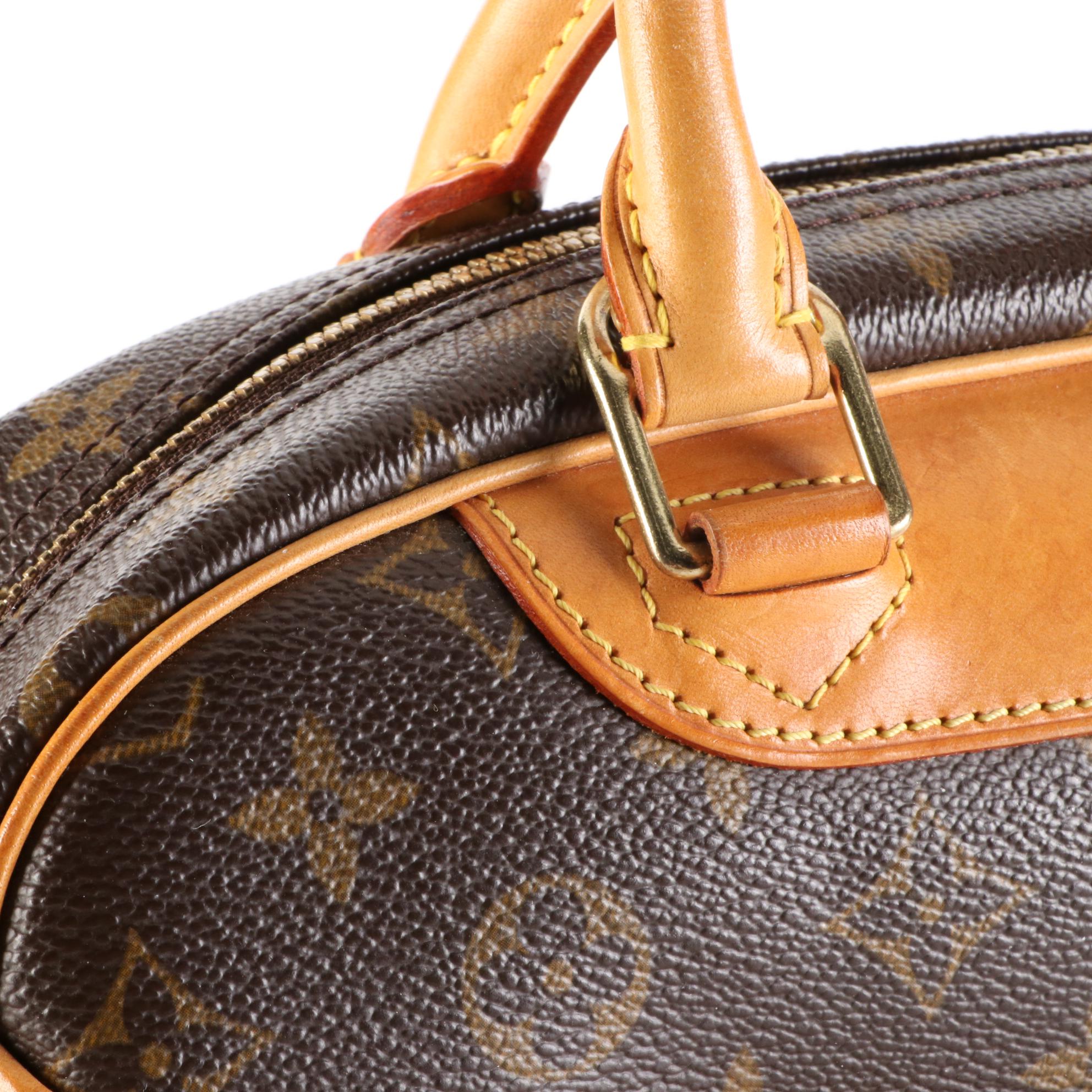Louis Vuitton Trouville Bag in Monogram Canvas and Vachetta Leather