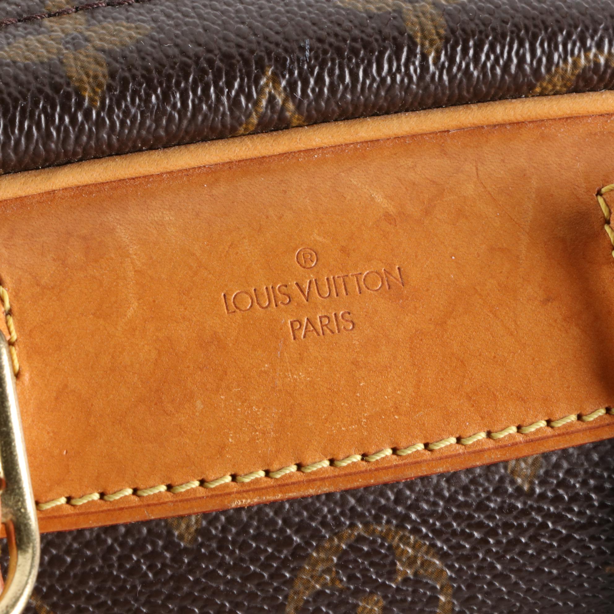 Louis Vuitton Trouville Bag in Monogram Canvas and Vachetta Leather