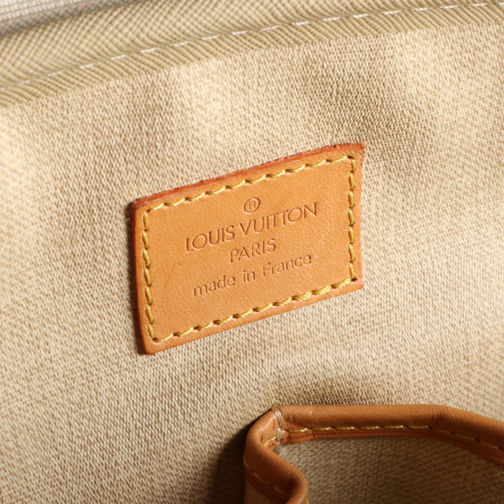 Louis Vuitton Trouville Bag in Monogram Canvas and Vachetta Leather
