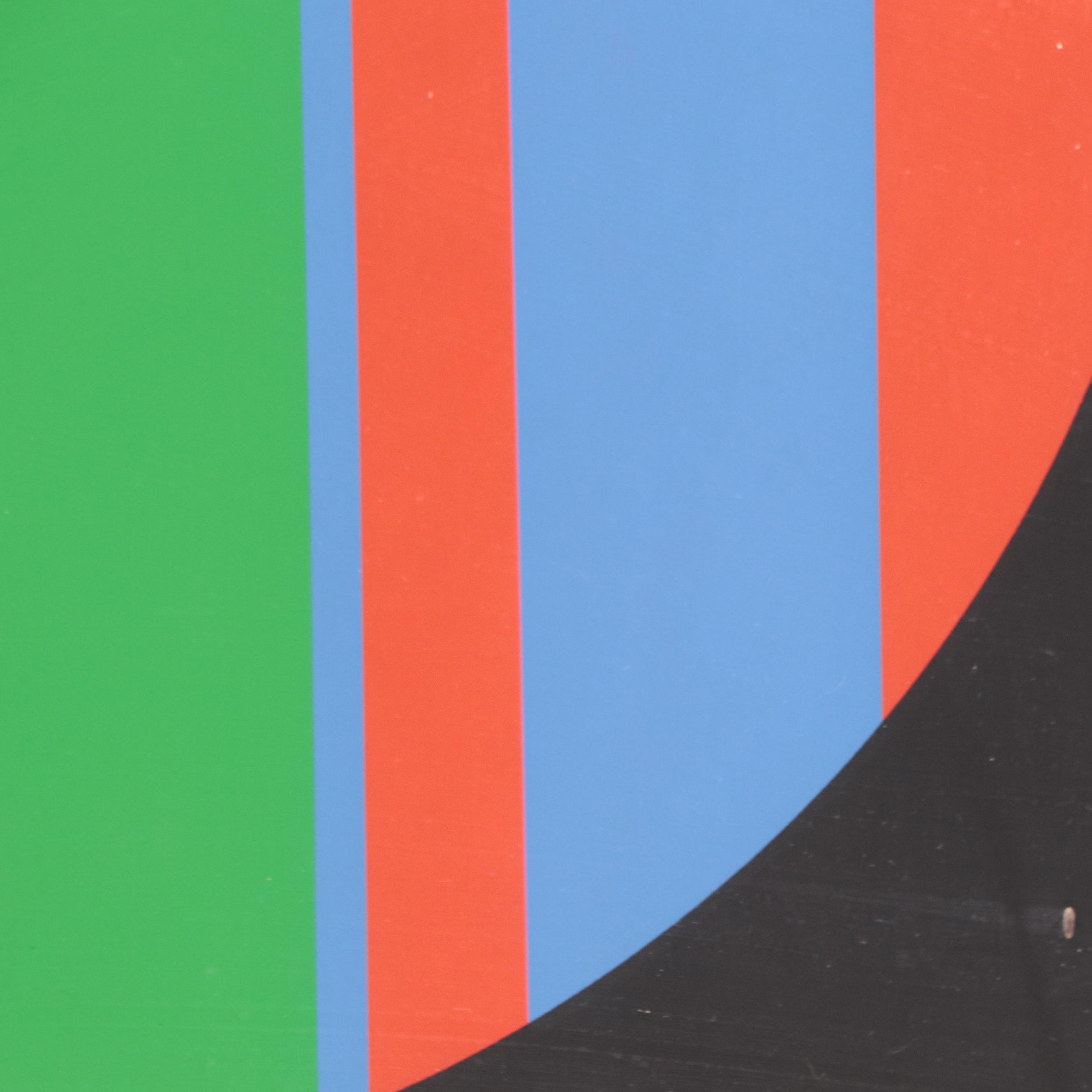 Thomas Whelan Benton Geometric Serigraph, 1969