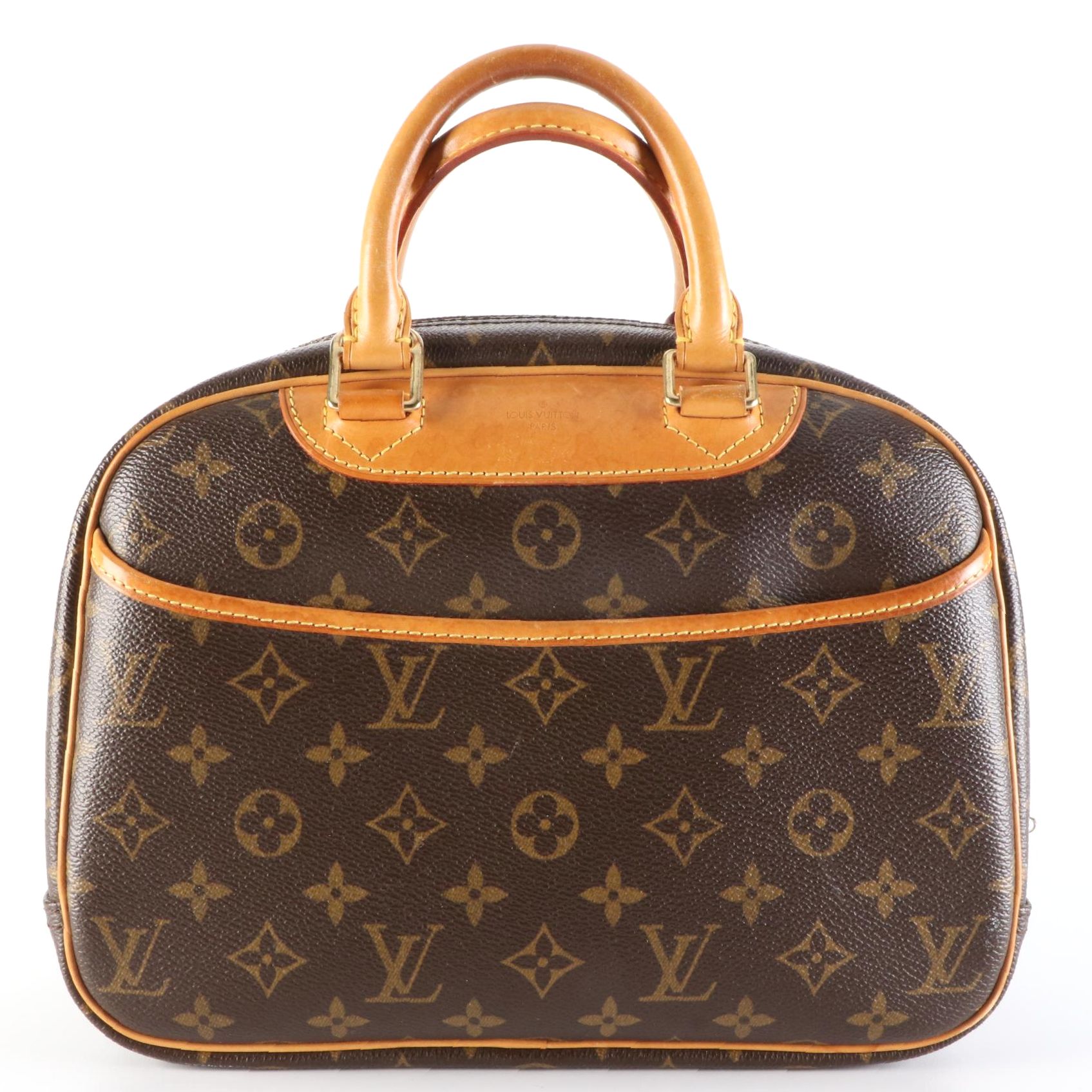 Louis Vuitton Trouville Bag in Monogram Canvas and Vachetta Leather