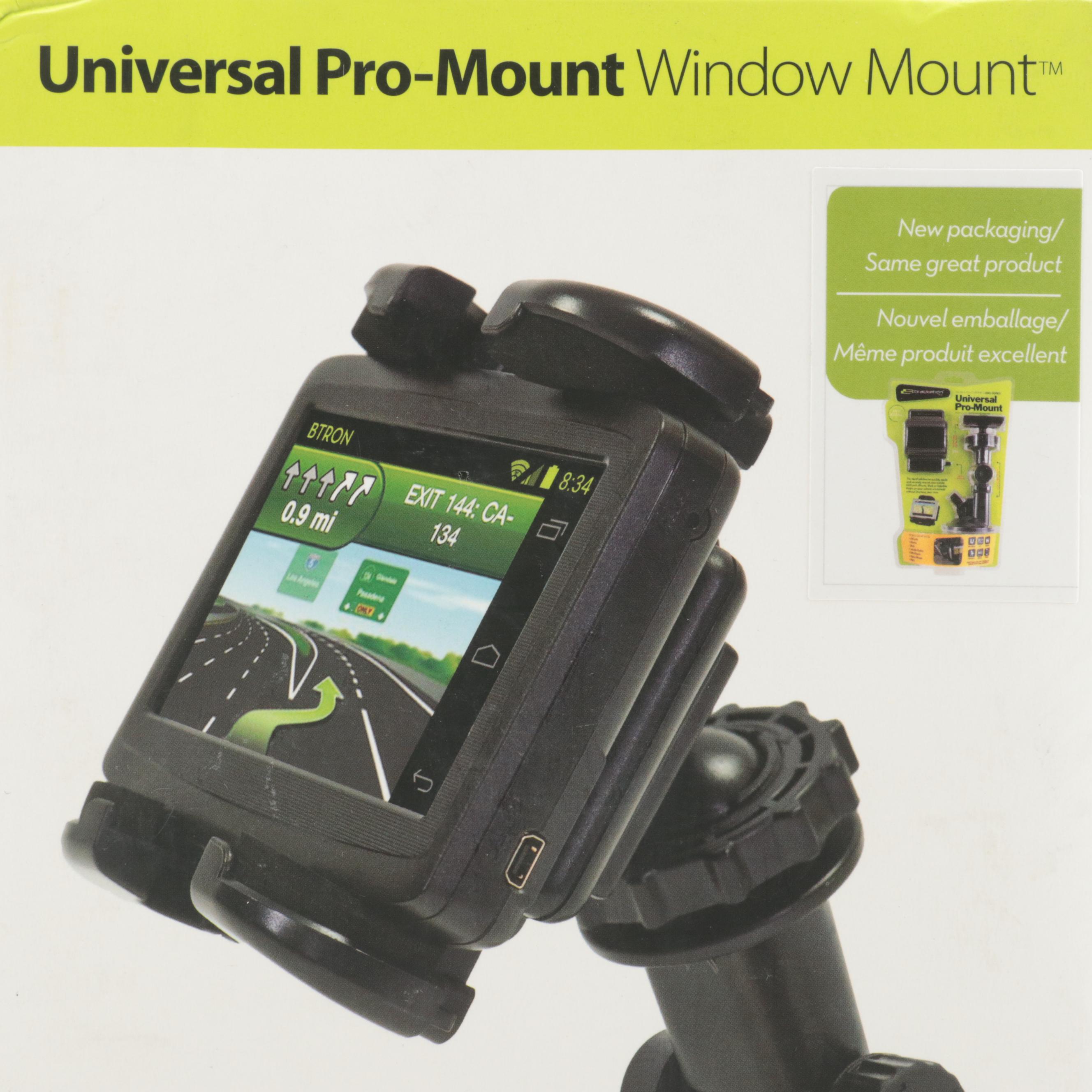 Garmin dēzlCam OTR710 Truck GPS with Bracketron Universal Pro-Mount Window Mount