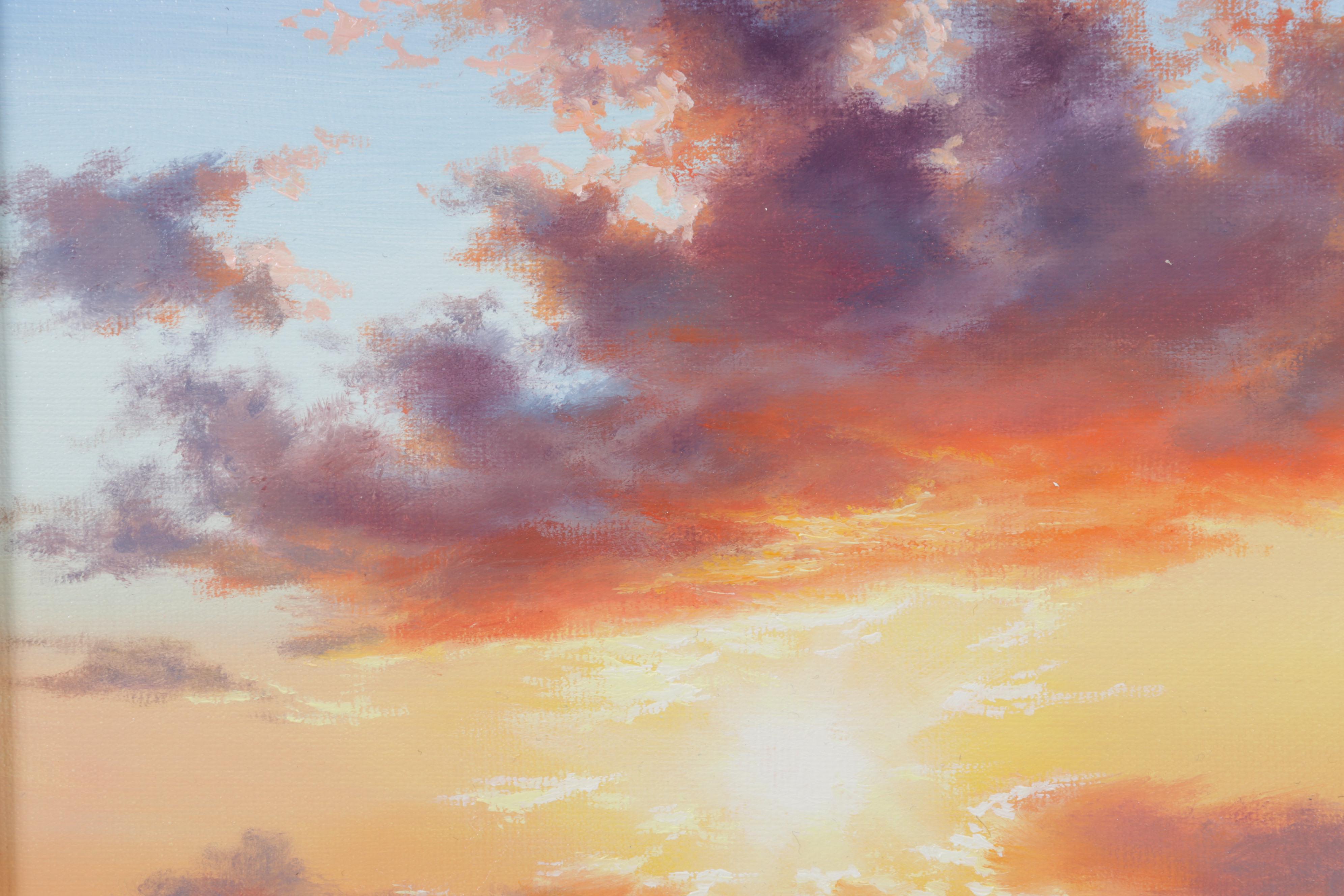 Jevgenijus Litvinas Oil Painting "Ocean Coast," 2022