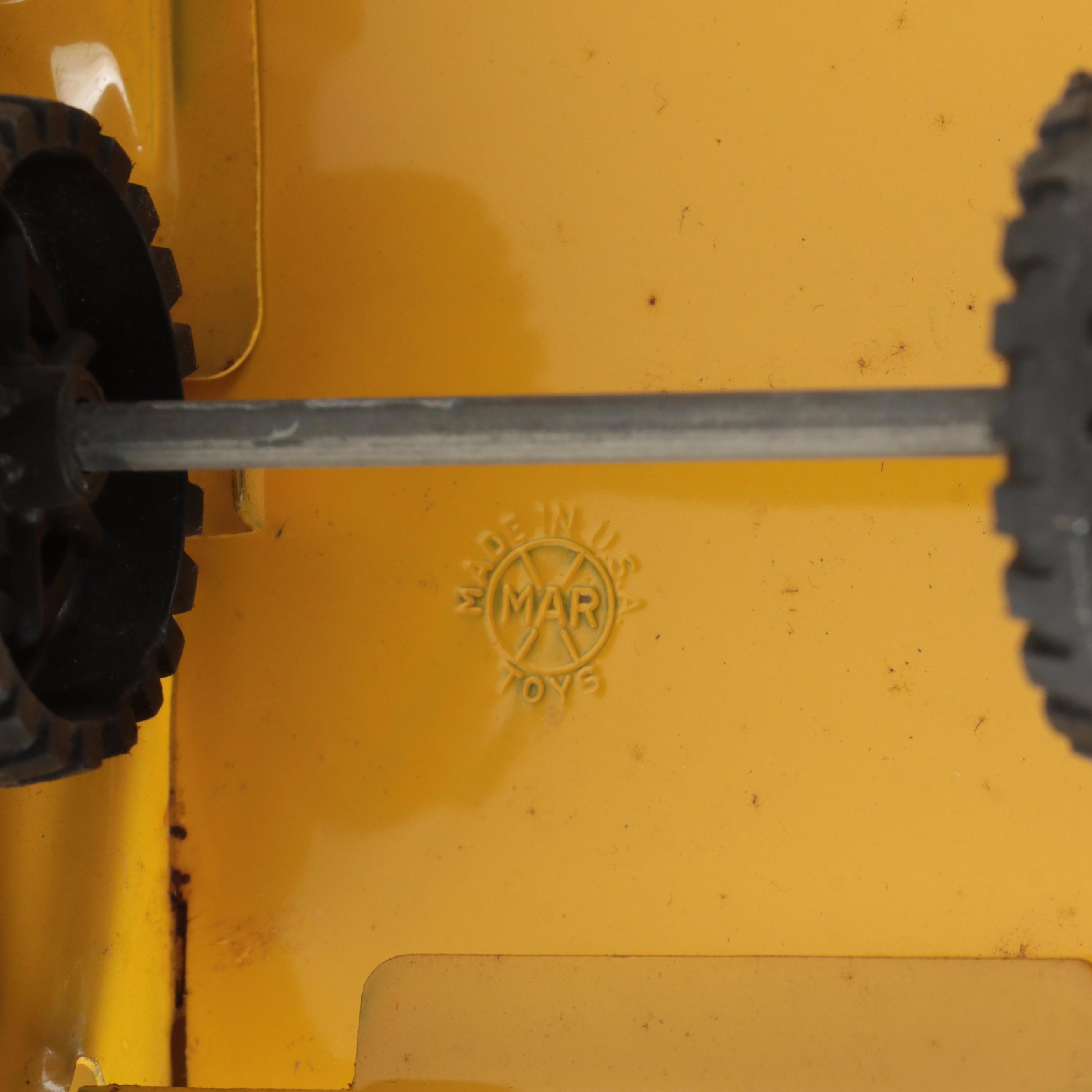 Louis Marx & Co. Pressed Steel Coca-Cola Toy Truck, Mid-20th Century