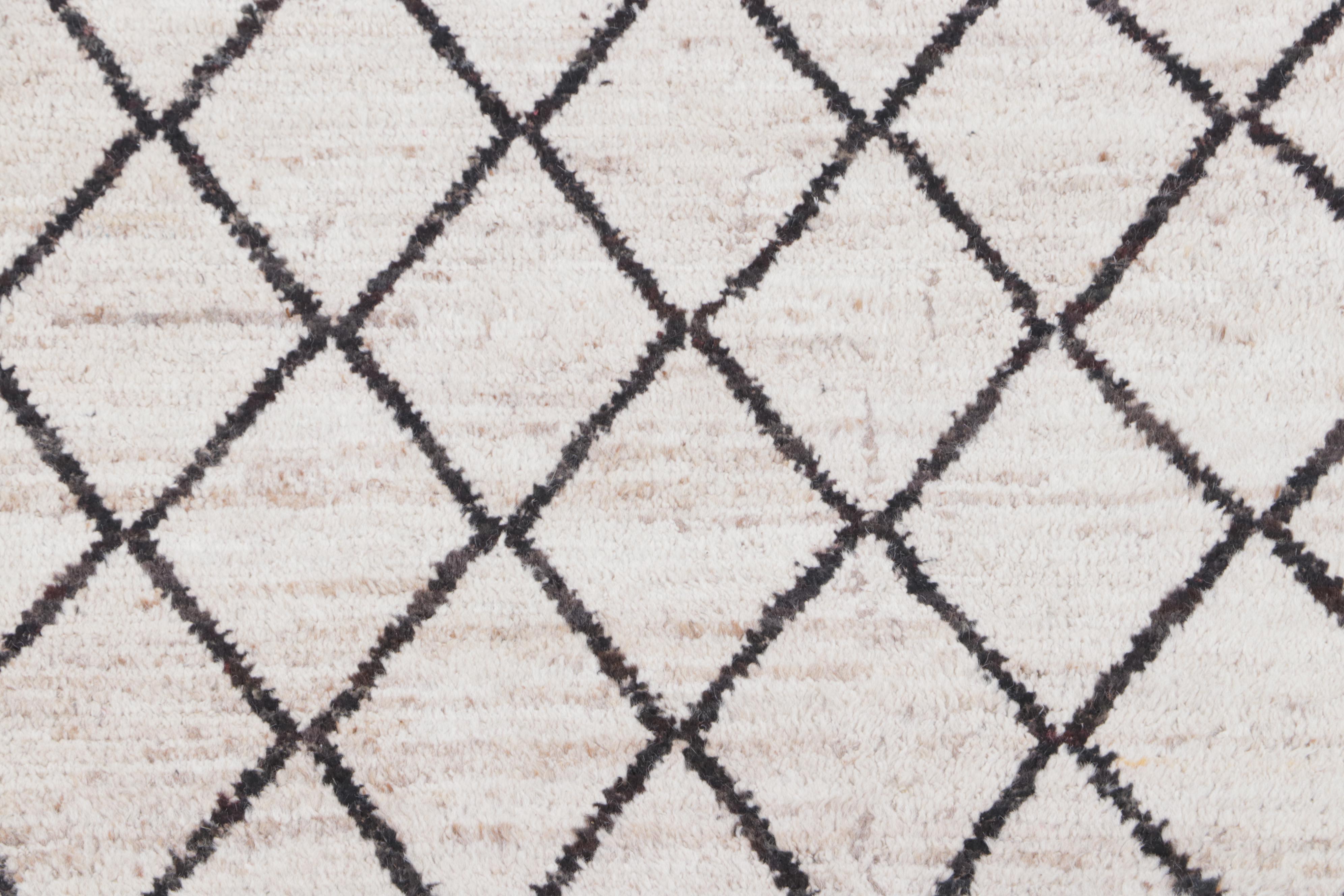 3'2 x 15'9 Hand-Knotted Moroccan Long Rug