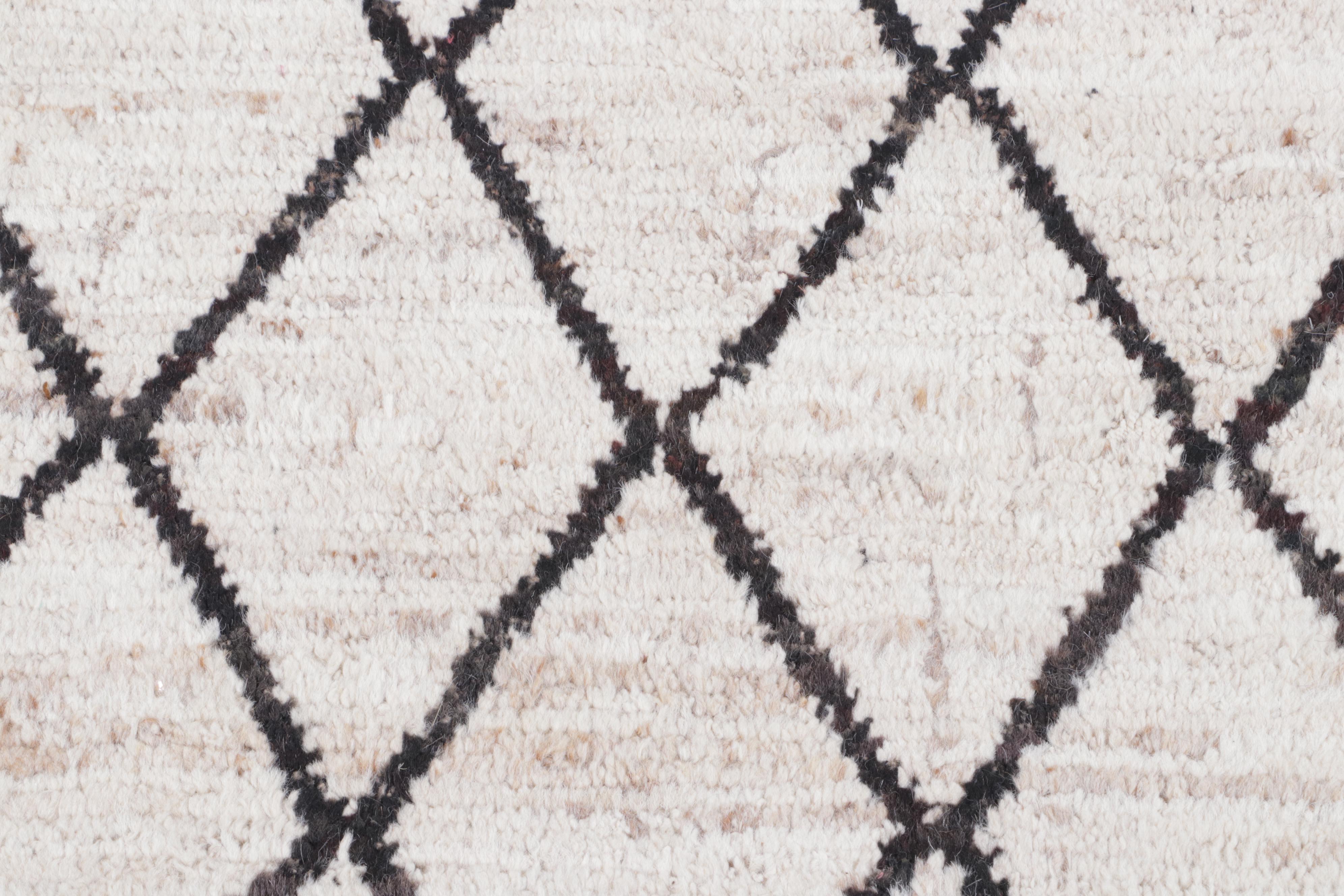 3'2 x 15'9 Hand-Knotted Moroccan Long Rug