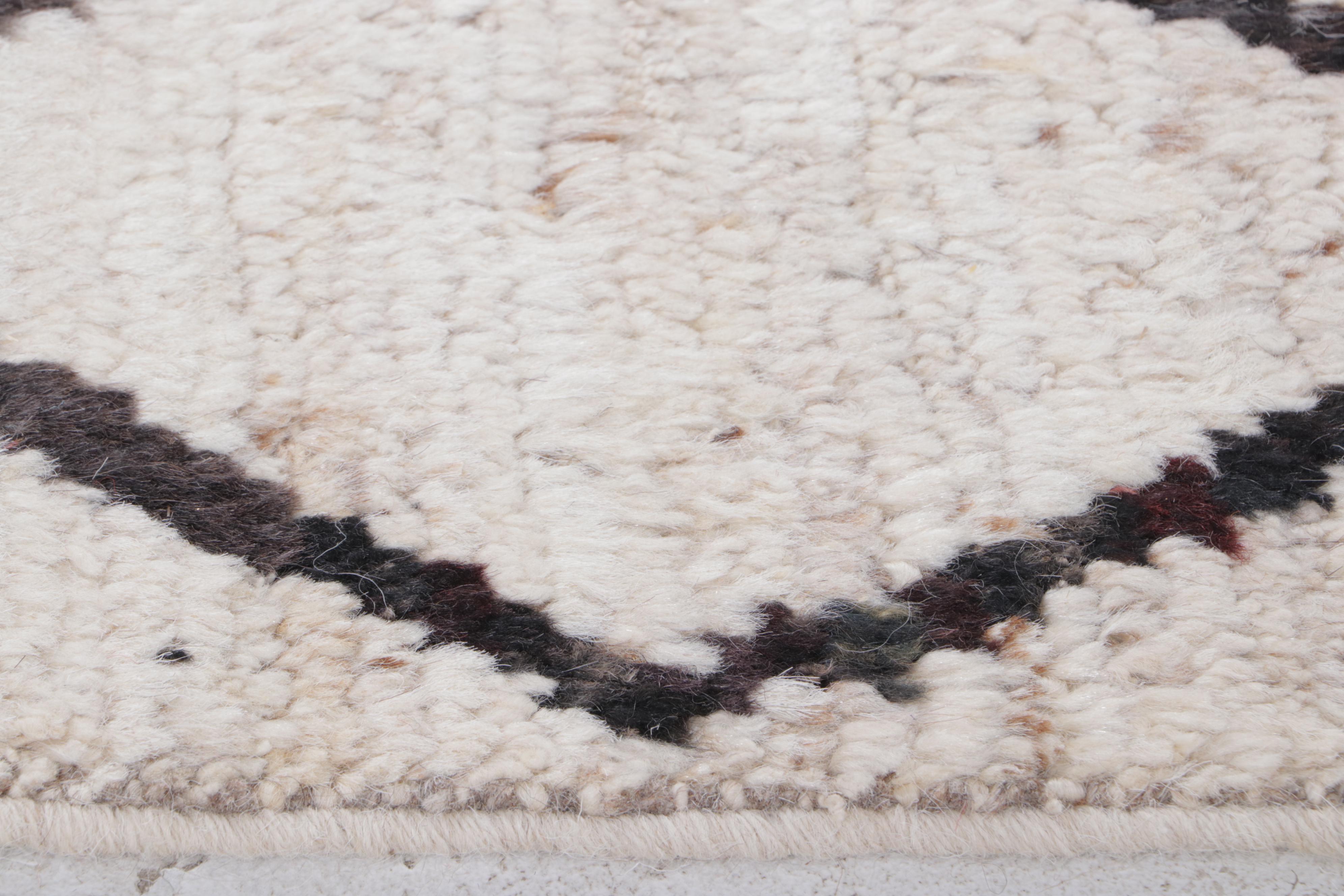 3'2 x 15'9 Hand-Knotted Moroccan Long Rug