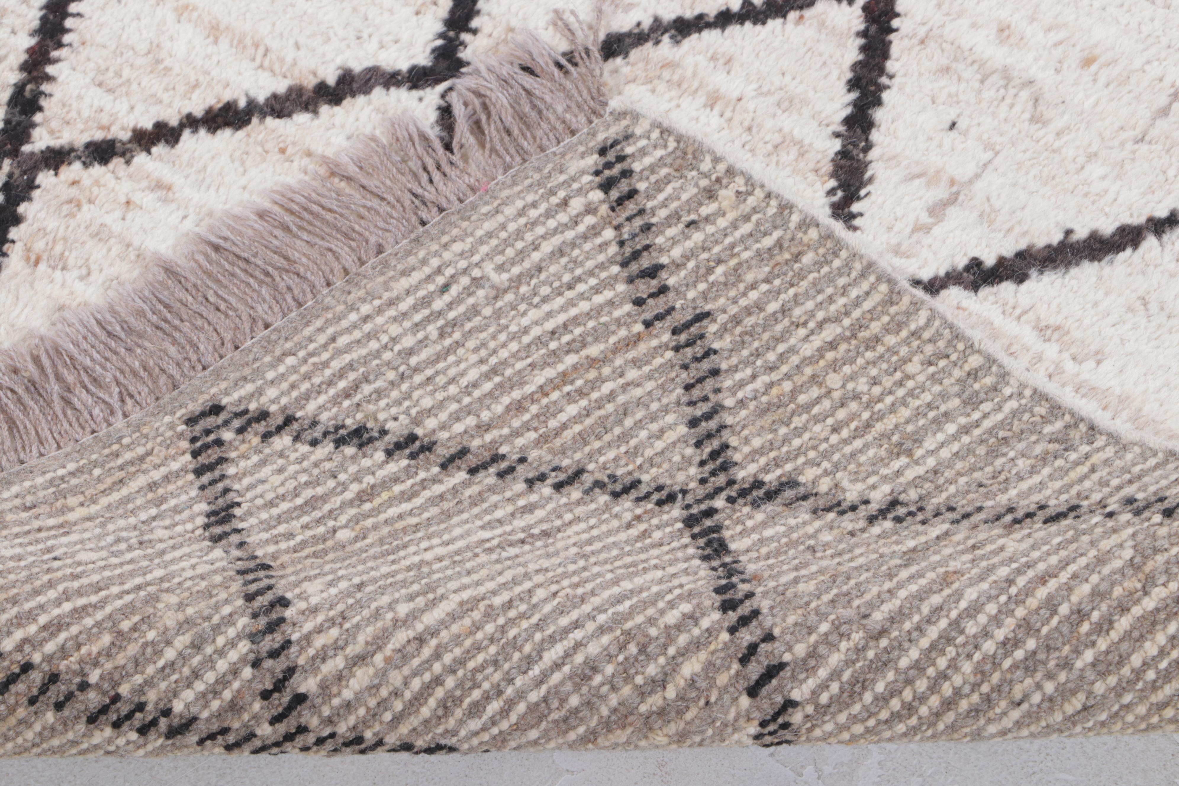 3'2 x 15'9 Hand-Knotted Moroccan Long Rug