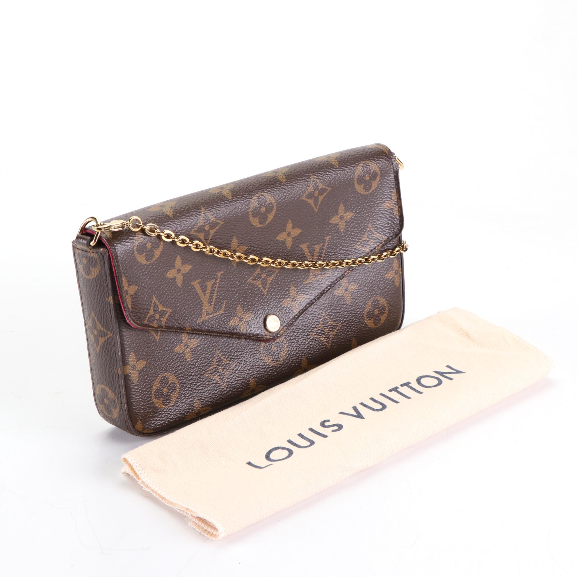 Louis Vuitton Félicie Pochette Crossbody in Monogram Canvas