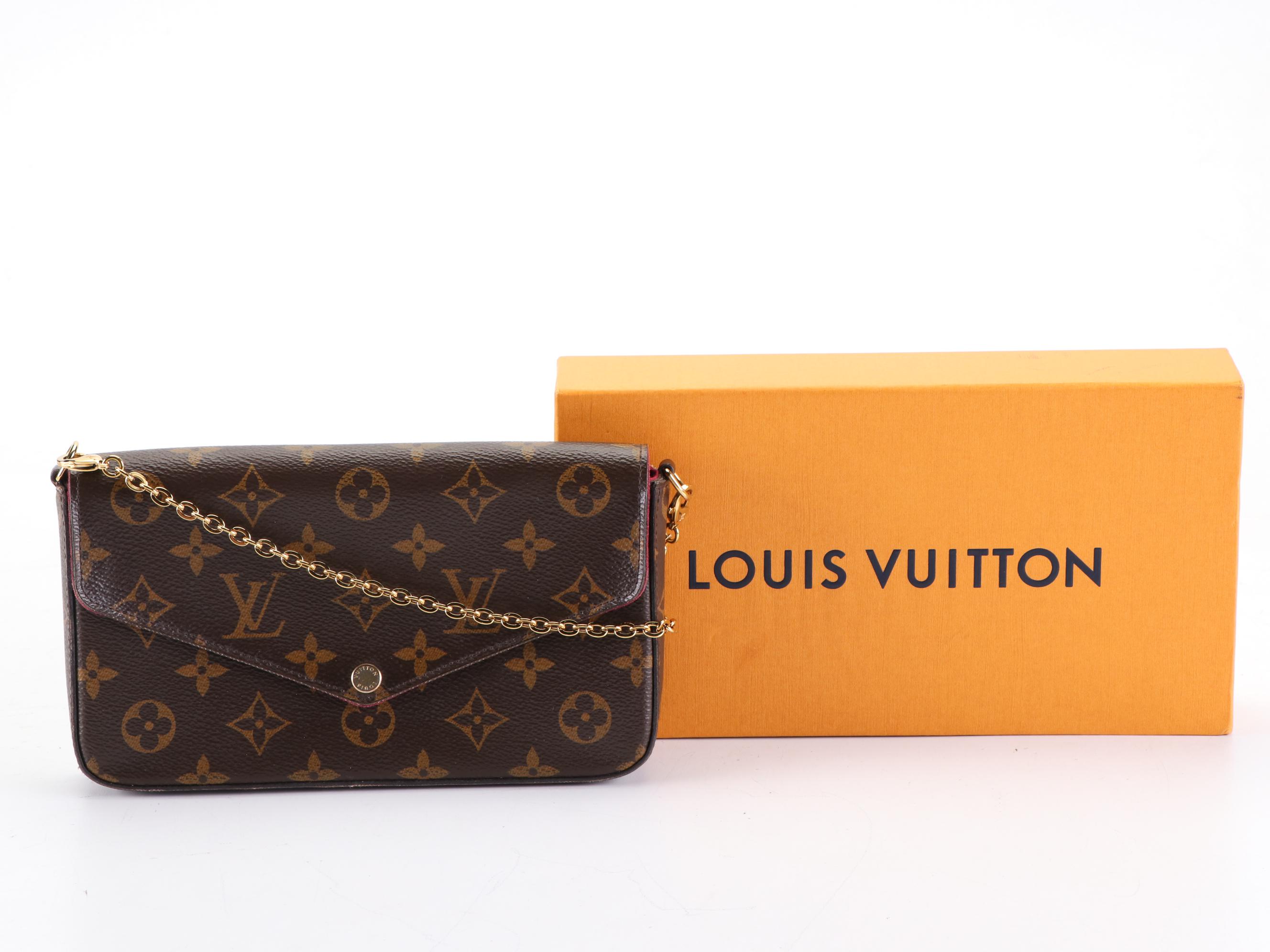 Louis Vuitton Félicie Pochette Crossbody in Monogram Canvas