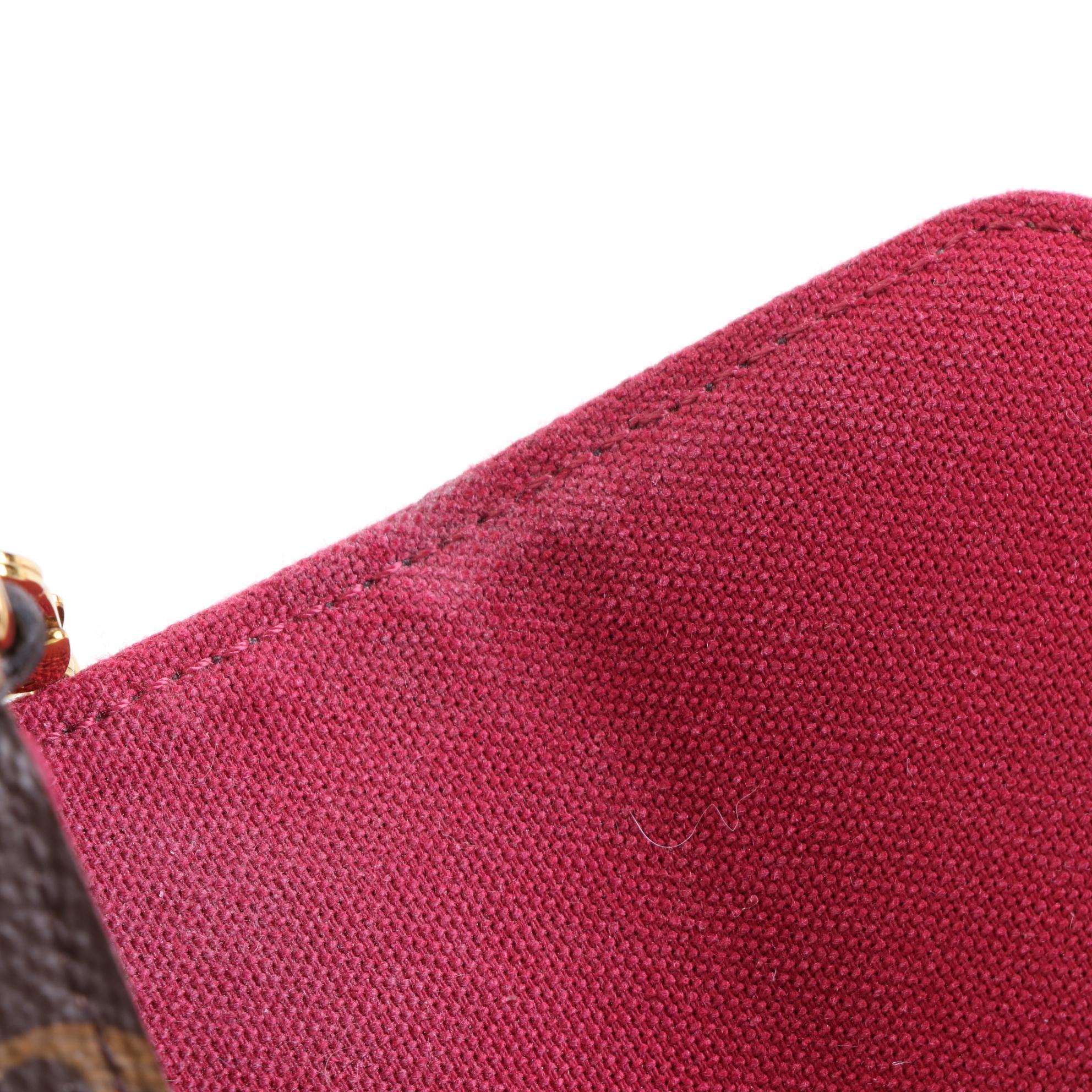 Louis Vuitton Félicie Pochette Crossbody in Monogram Canvas