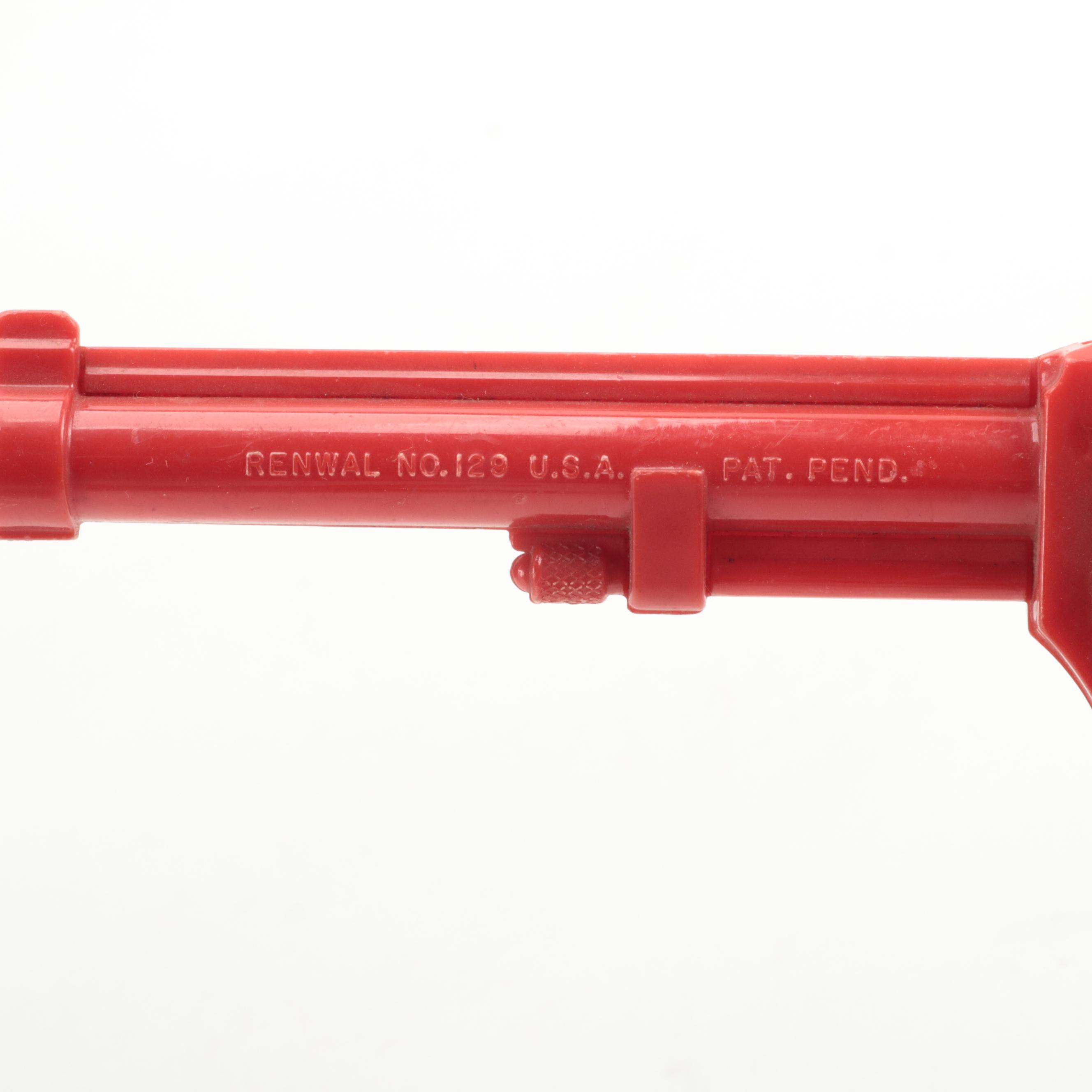 Palmer Plastics with Other Guns with Key Rings, Mid to Late 20th Century