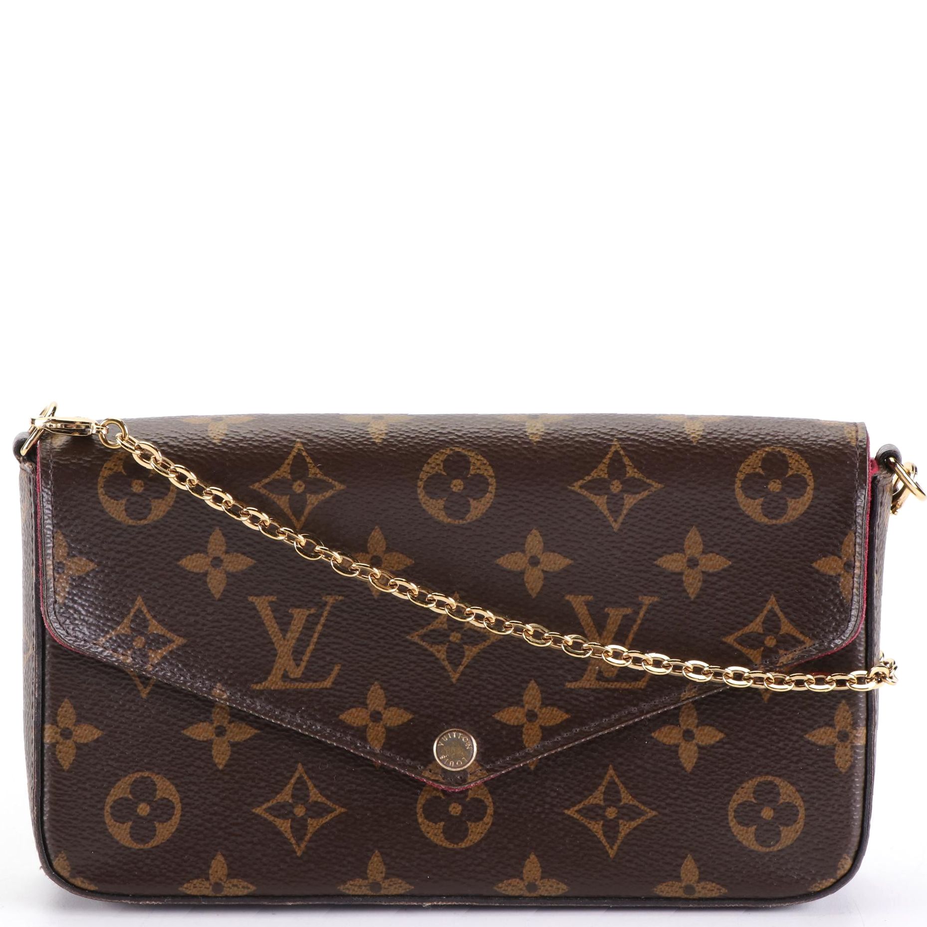 Louis Vuitton Félicie Pochette Crossbody in Monogram Canvas