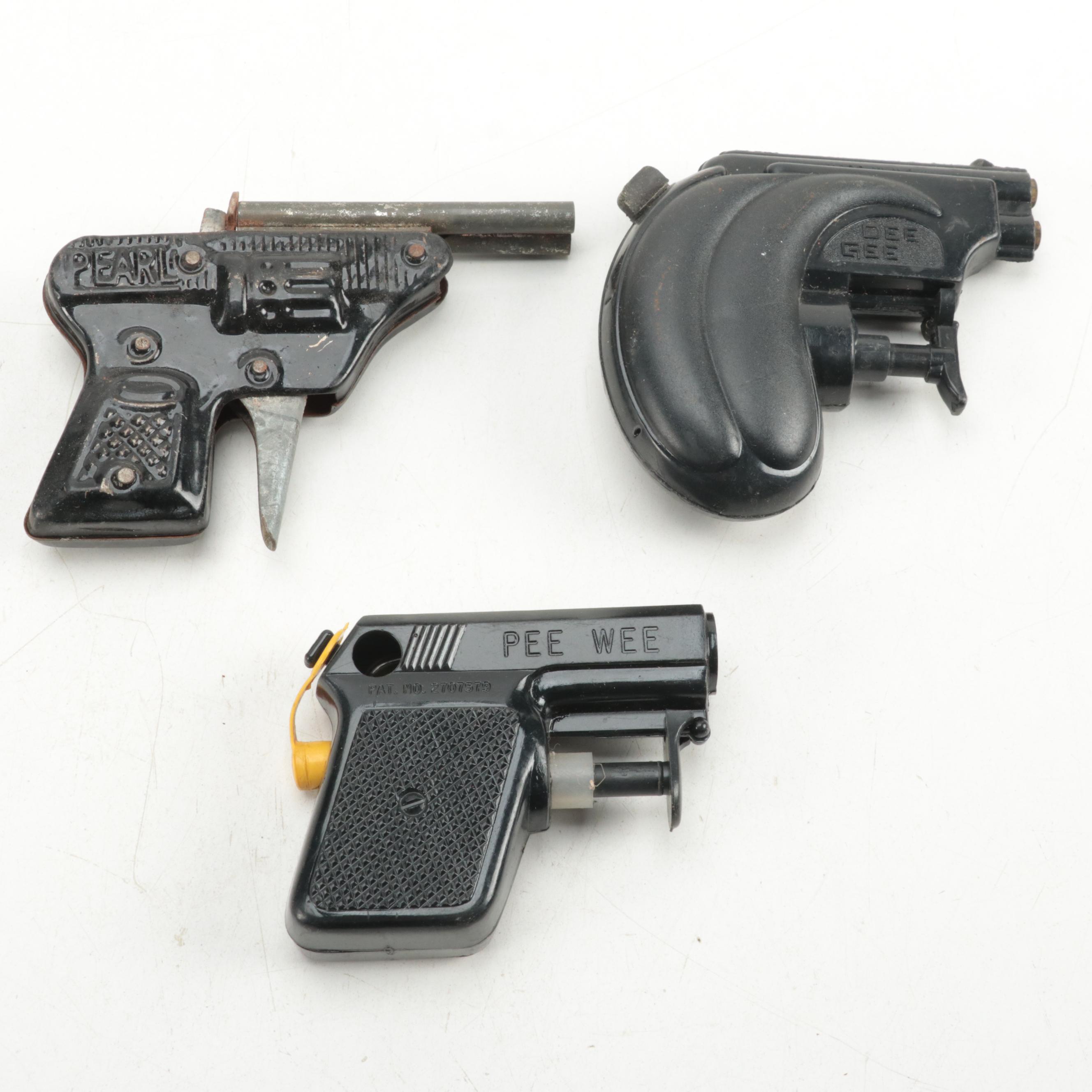 Palmer Plastics with Other Guns with Key Rings, Mid to Late 20th Century