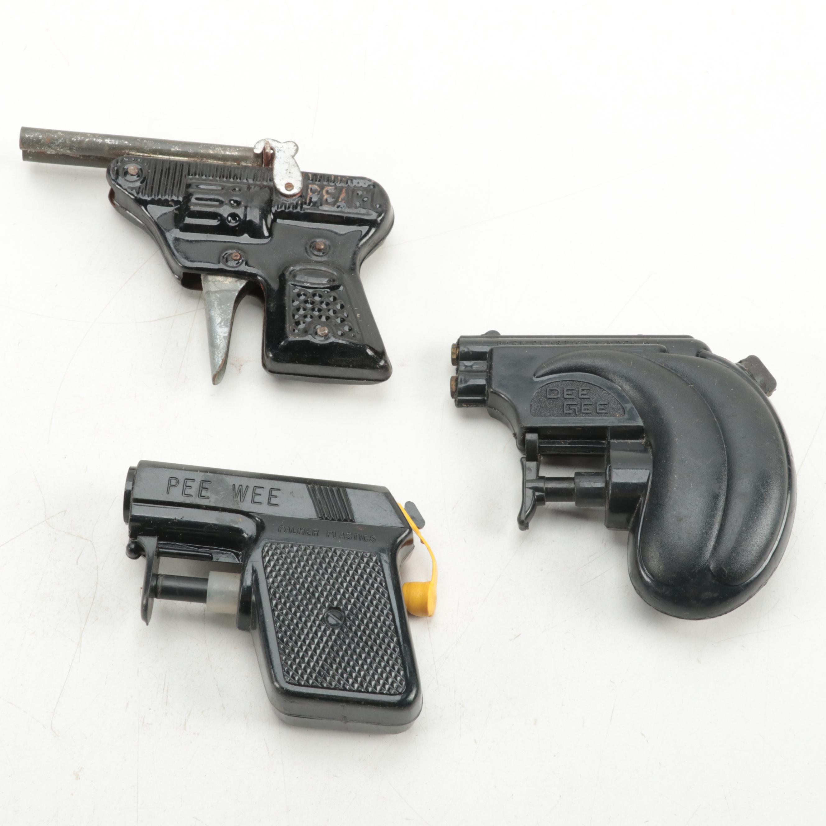 Palmer Plastics with Other Guns with Key Rings, Mid to Late 20th Century
