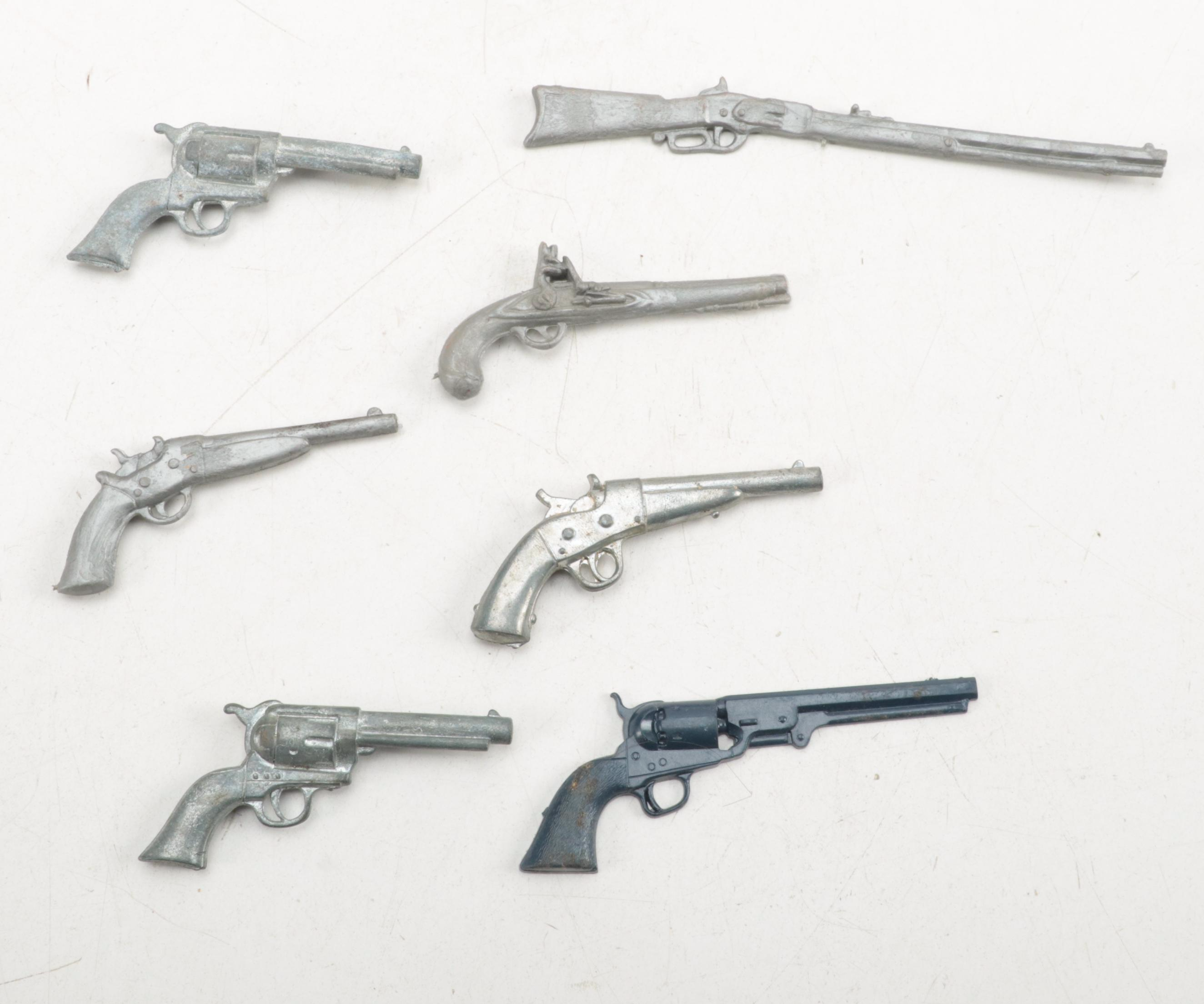 Palmer Plastics with Other Guns with Key Rings, Mid to Late 20th Century