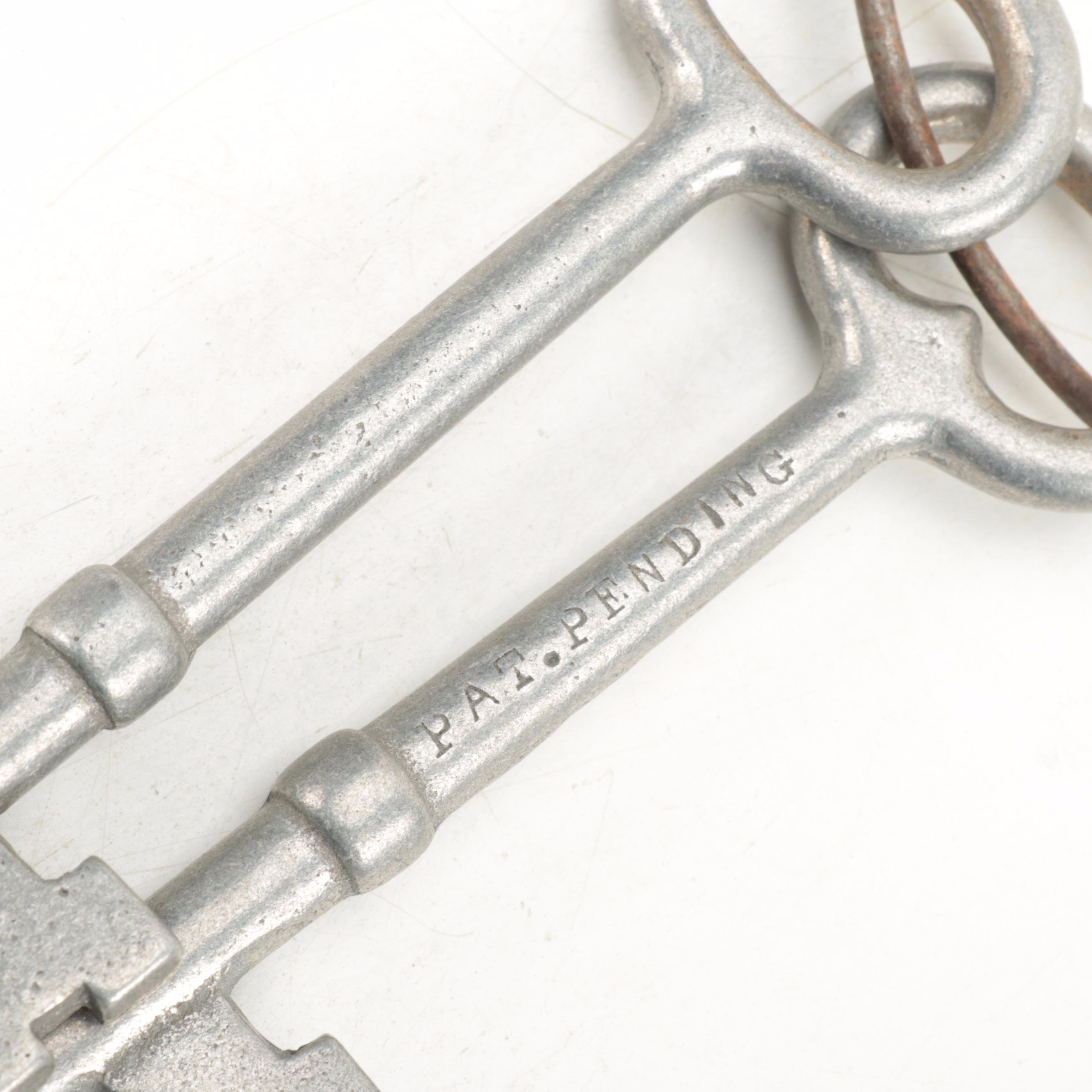 Palmer Plastics with Other Guns with Key Rings, Mid to Late 20th Century