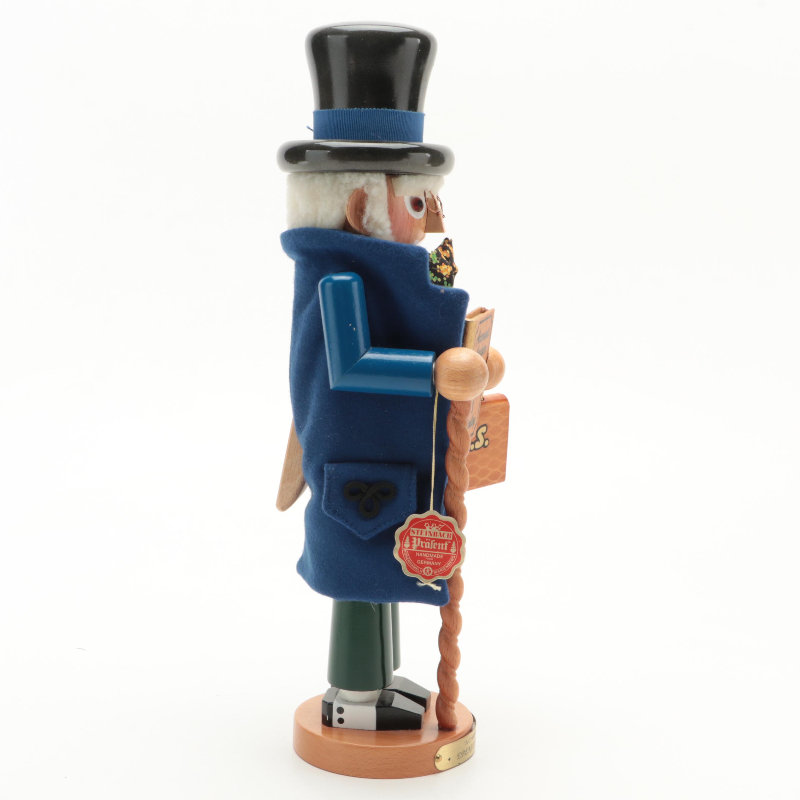Steinbach Hand-Made German "Ebenezer Scrooge" Nutcracker