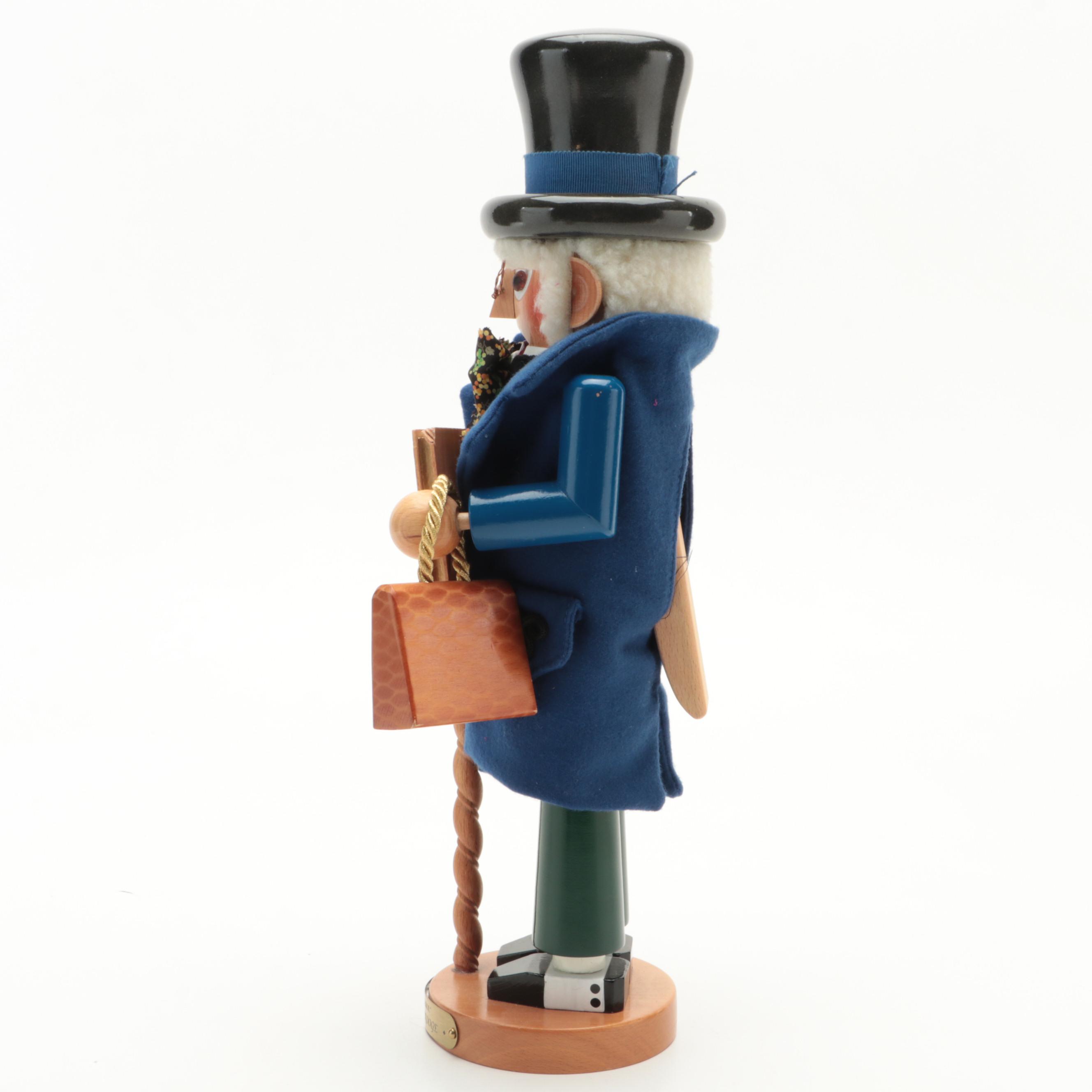 Steinbach Hand-Made German "Ebenezer Scrooge" Nutcracker