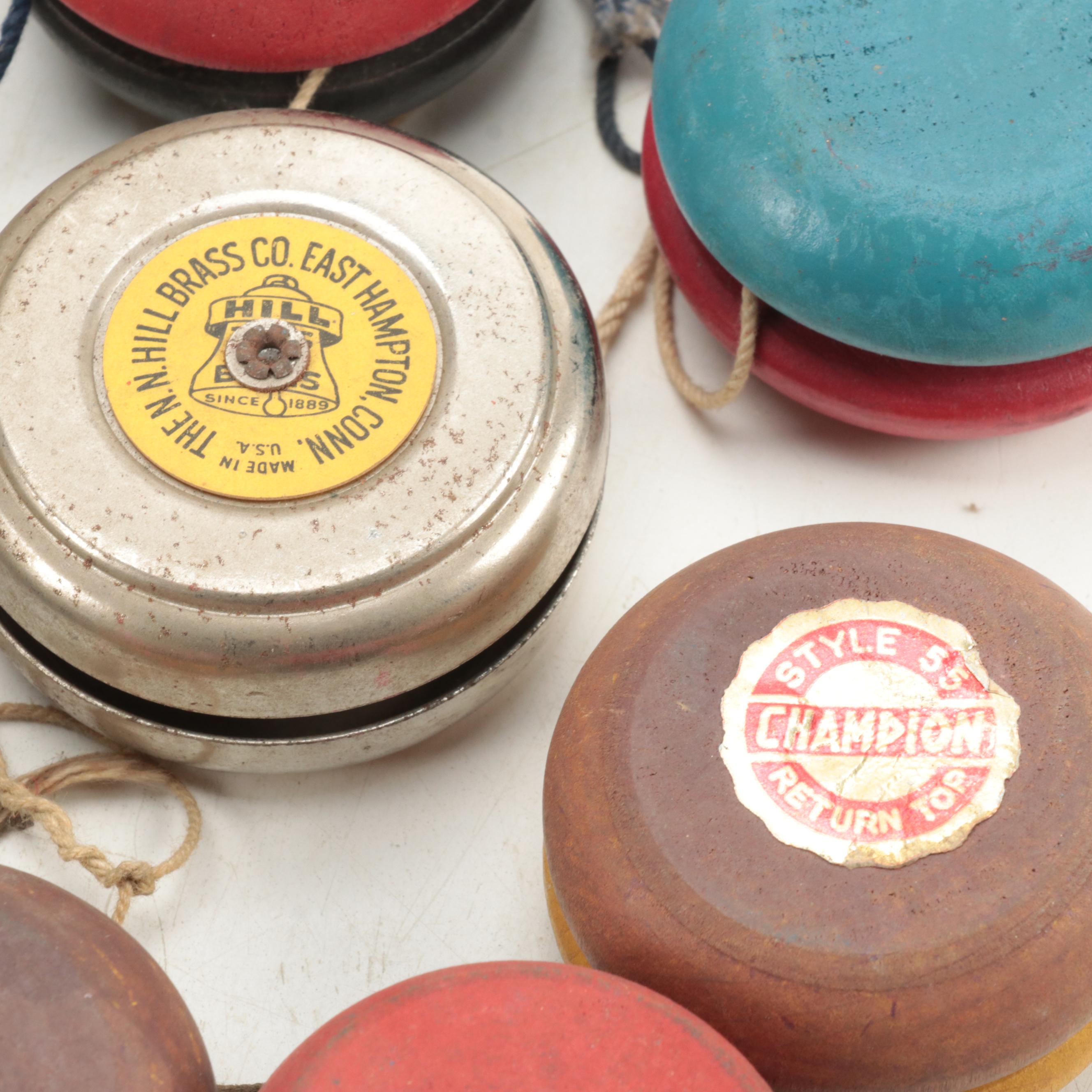 Pay Day with Other Swirl Glass Marbles and Yo-Yo Toys