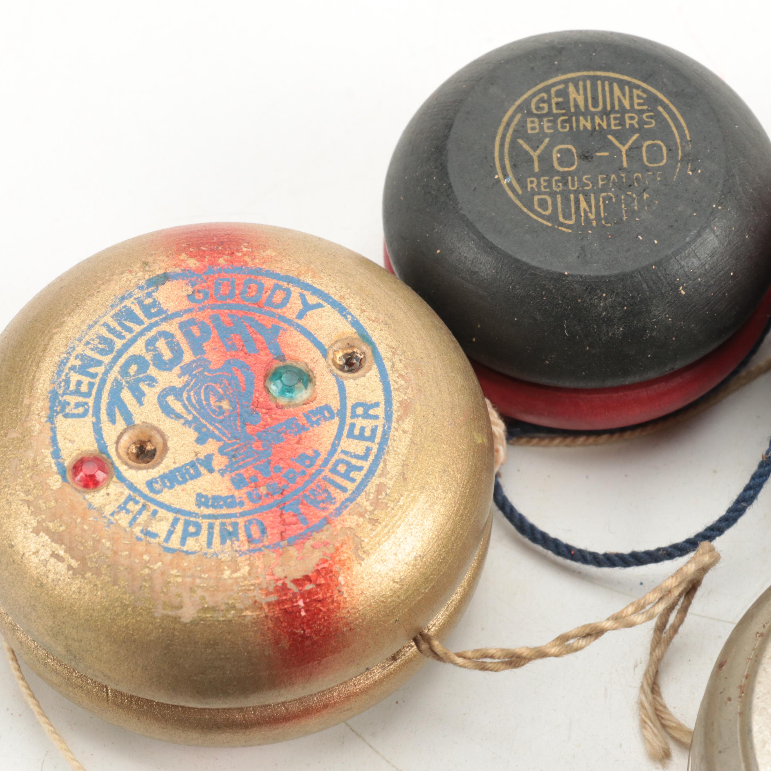 Pay Day with Other Swirl Glass Marbles and Yo-Yo Toys