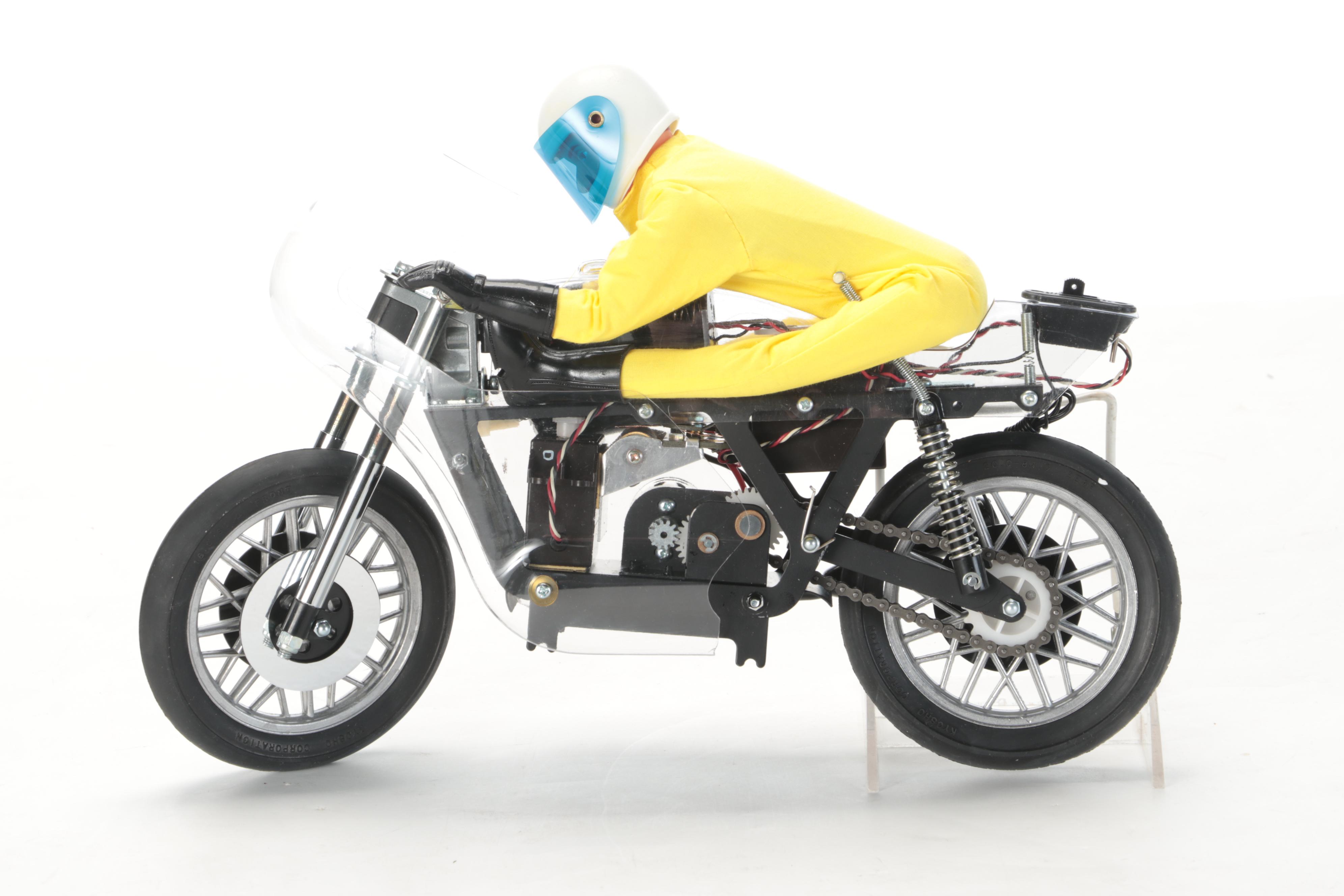 Kraft Industries Eleck Rider Radio Controlled Motorcycle
