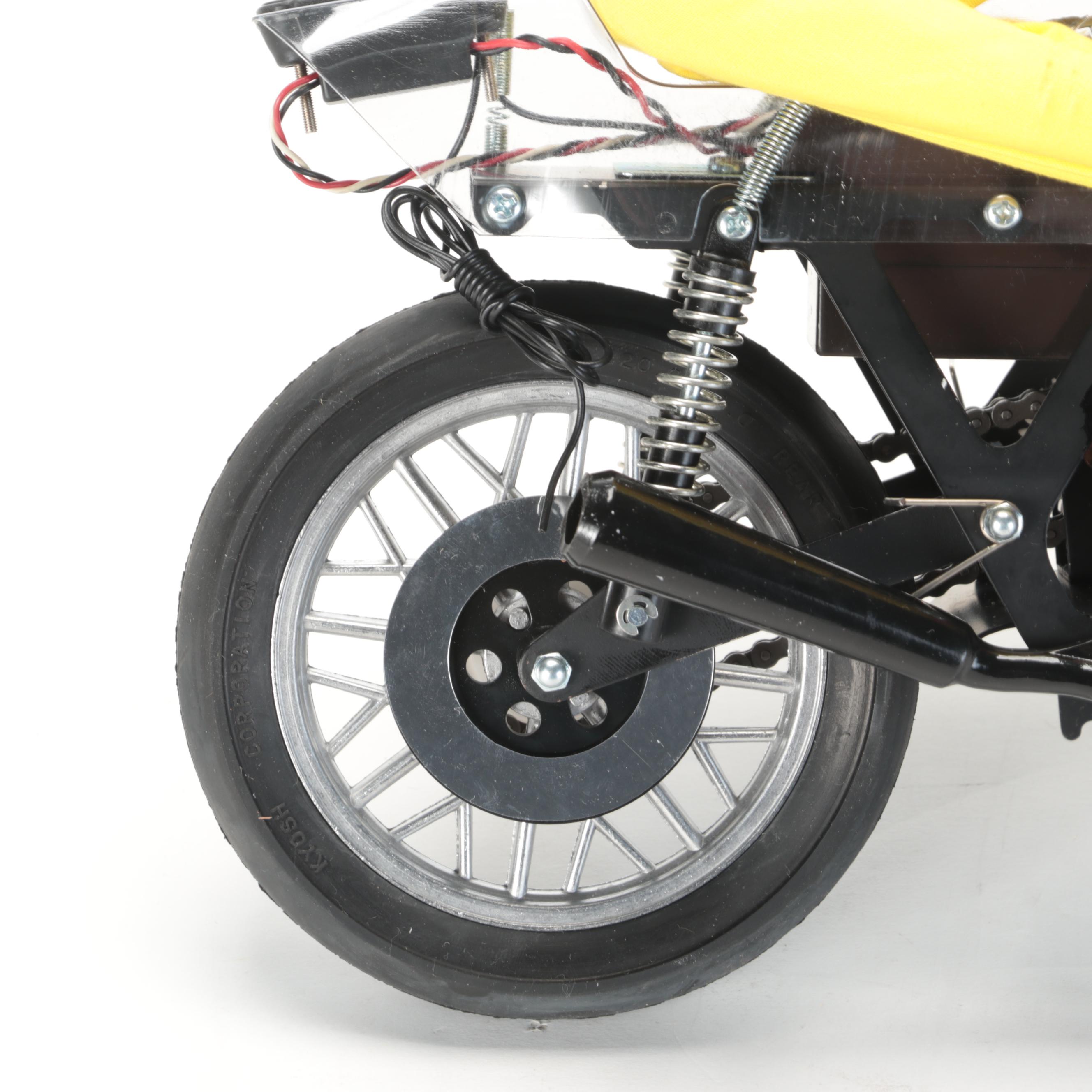 Kraft Industries Eleck Rider Radio Controlled Motorcycle