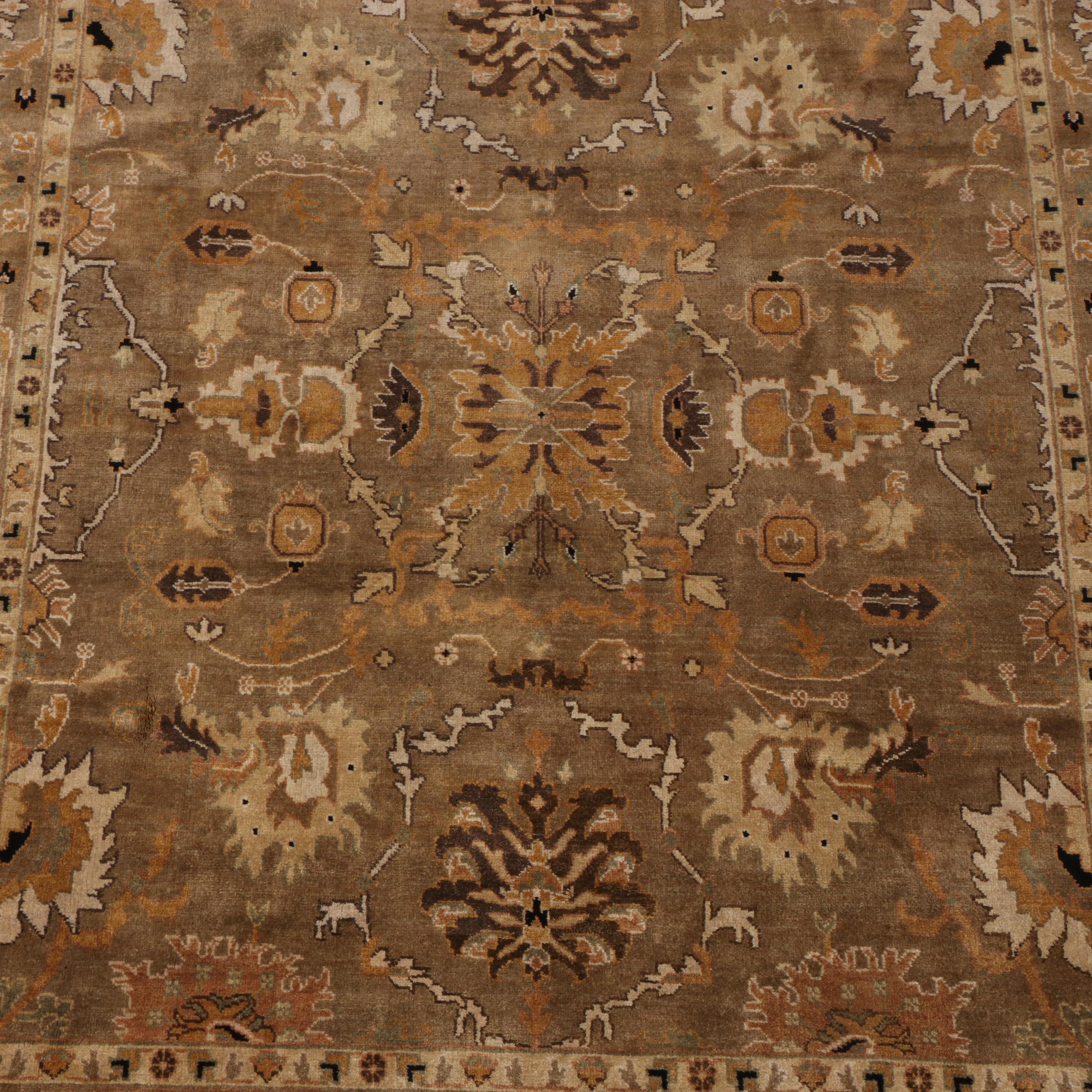 8' x 9'9 Hand-Knotted Pakistani Peshawar Style Area Rug