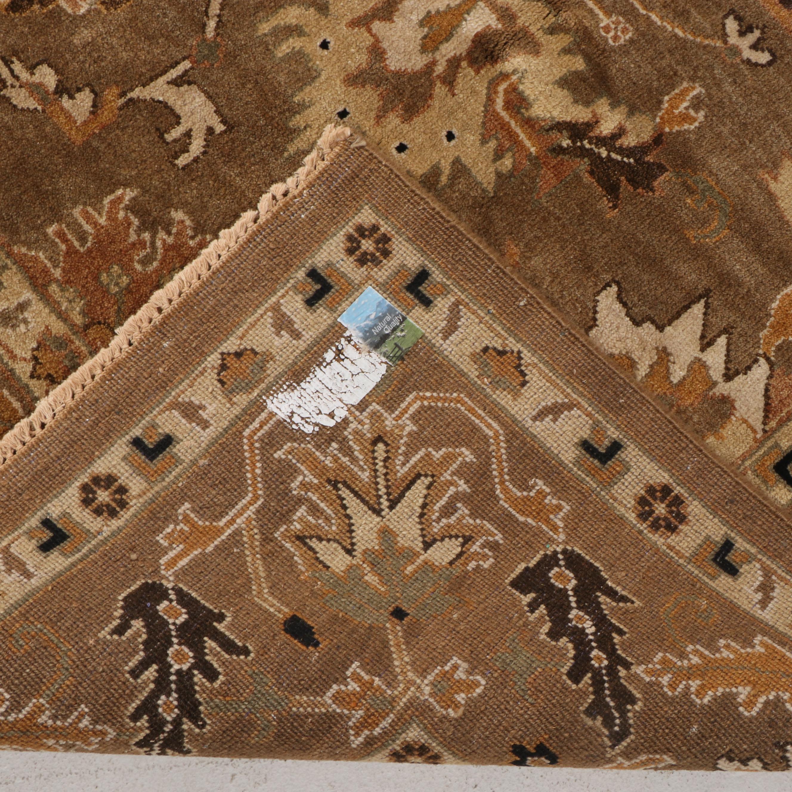 8' x 9'9 Hand-Knotted Pakistani Peshawar Style Area Rug