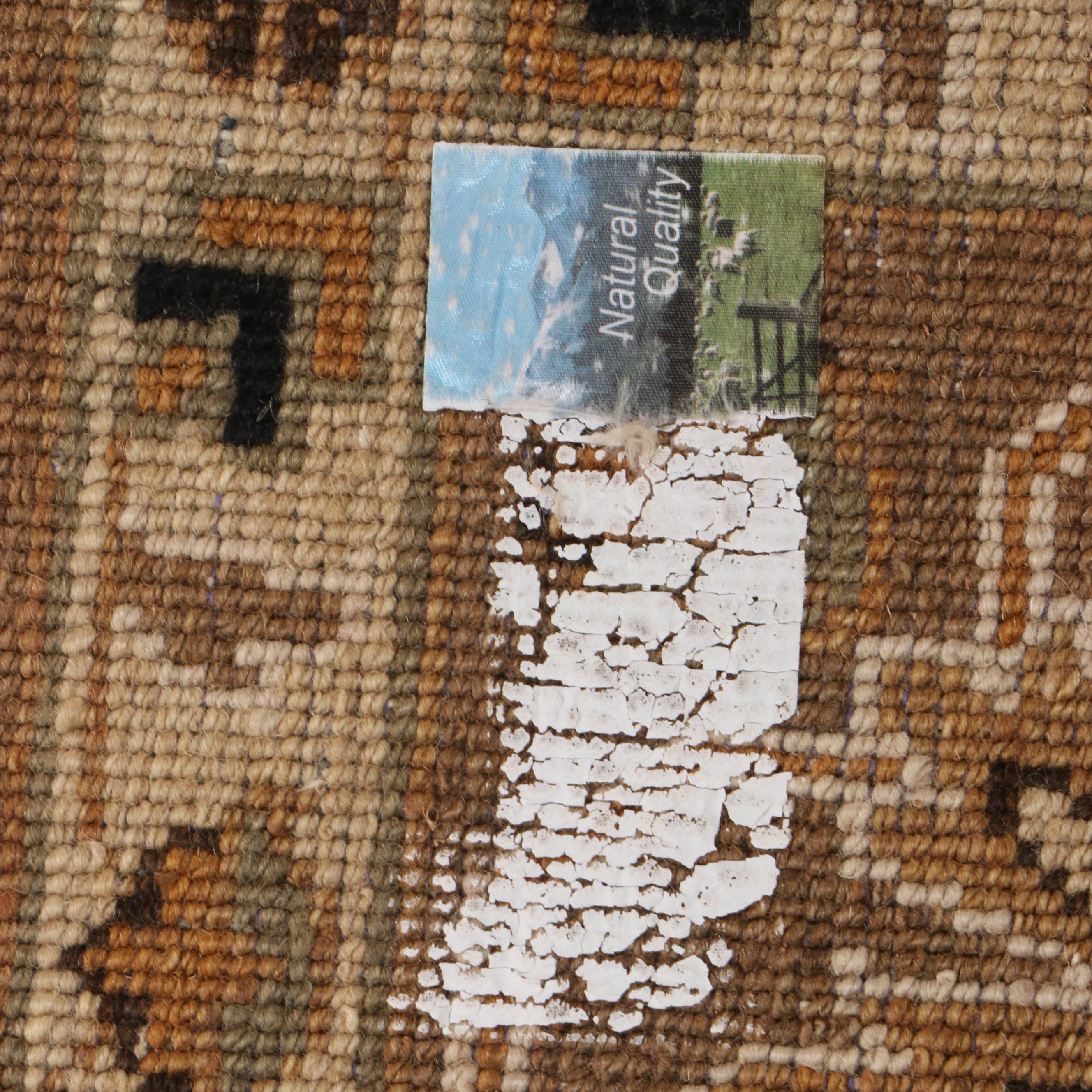 8' x 9'9 Hand-Knotted Pakistani Peshawar Style Area Rug