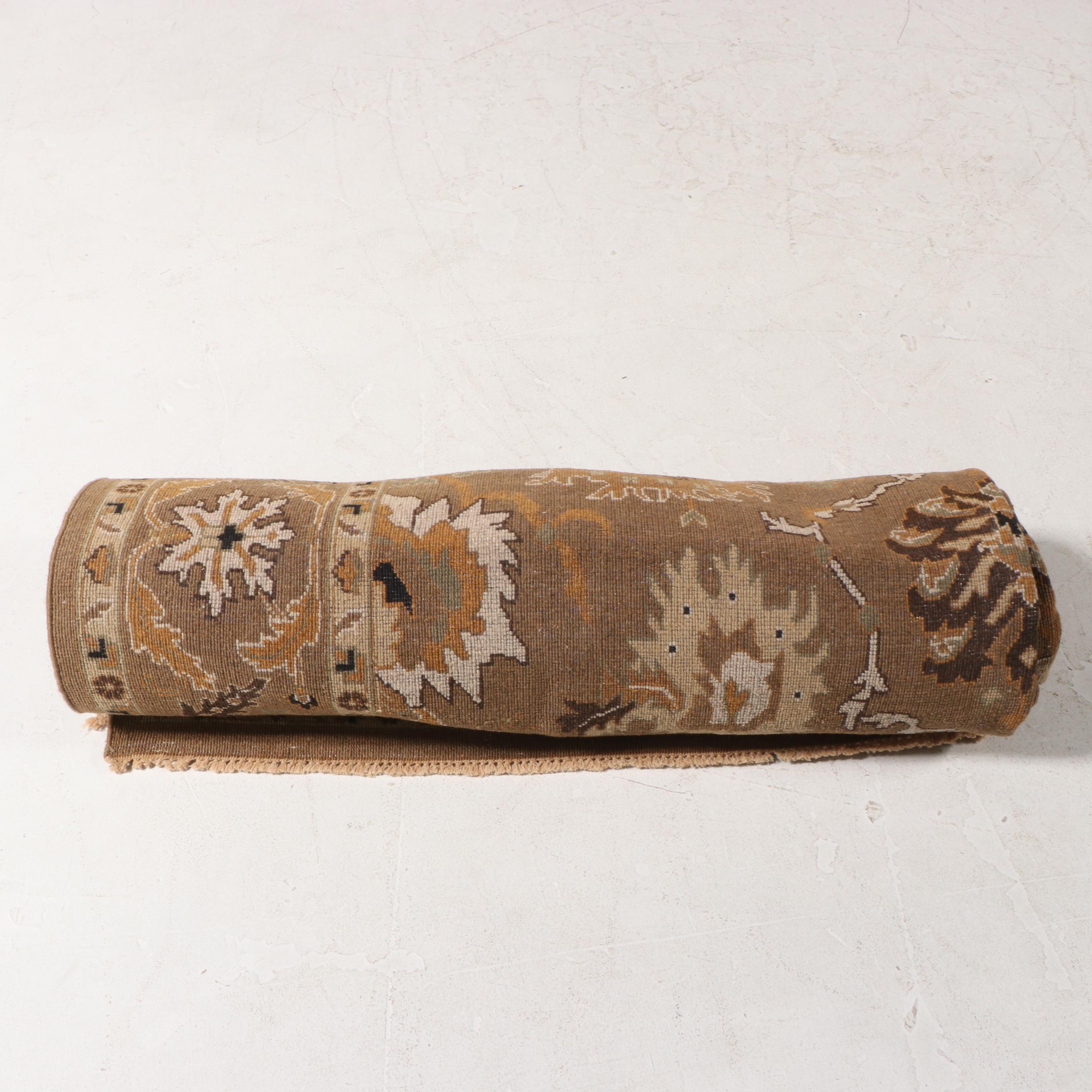 8' x 9'9 Hand-Knotted Pakistani Peshawar Style Area Rug