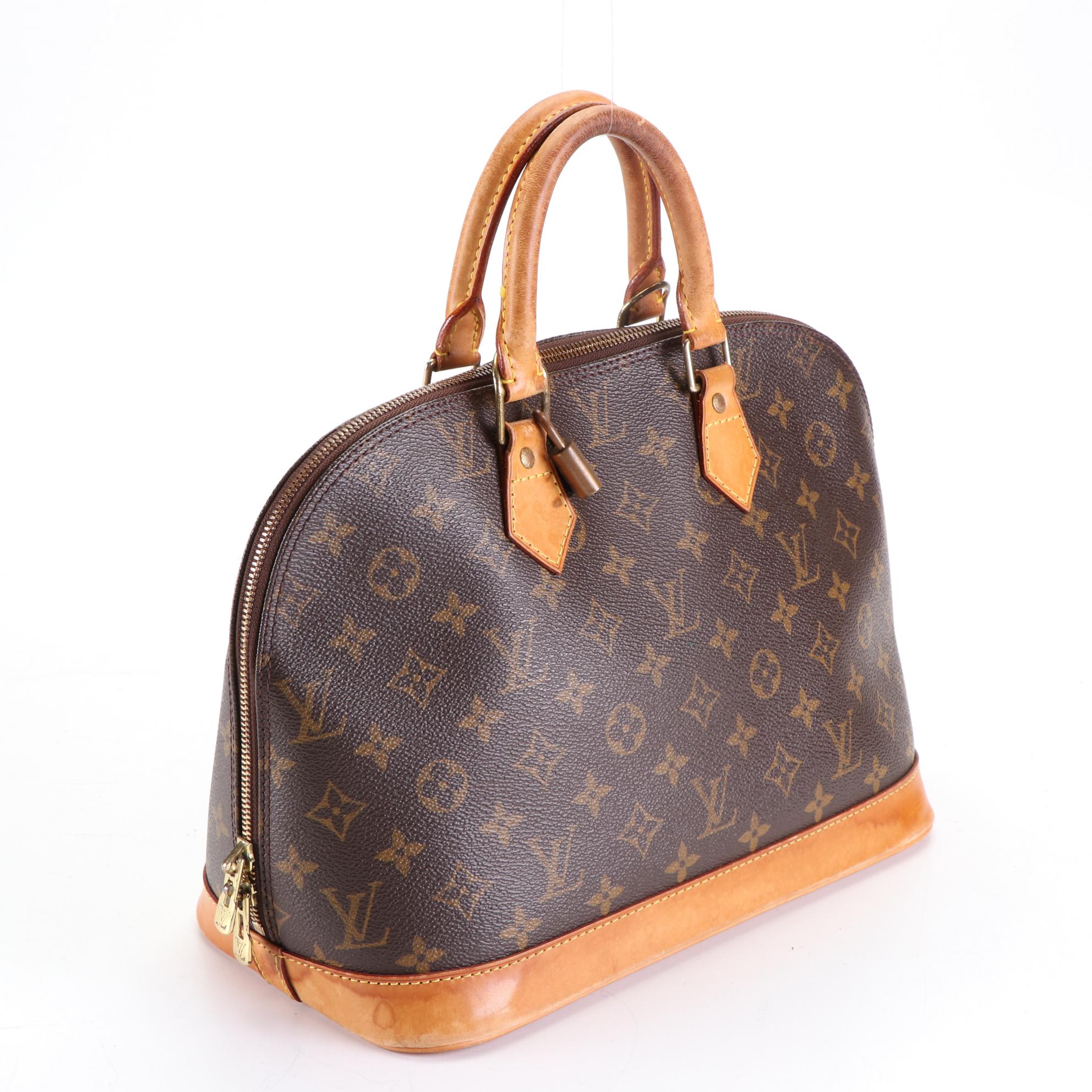 Louis Vuitton Alma PM Bag in Monogram Canvas
