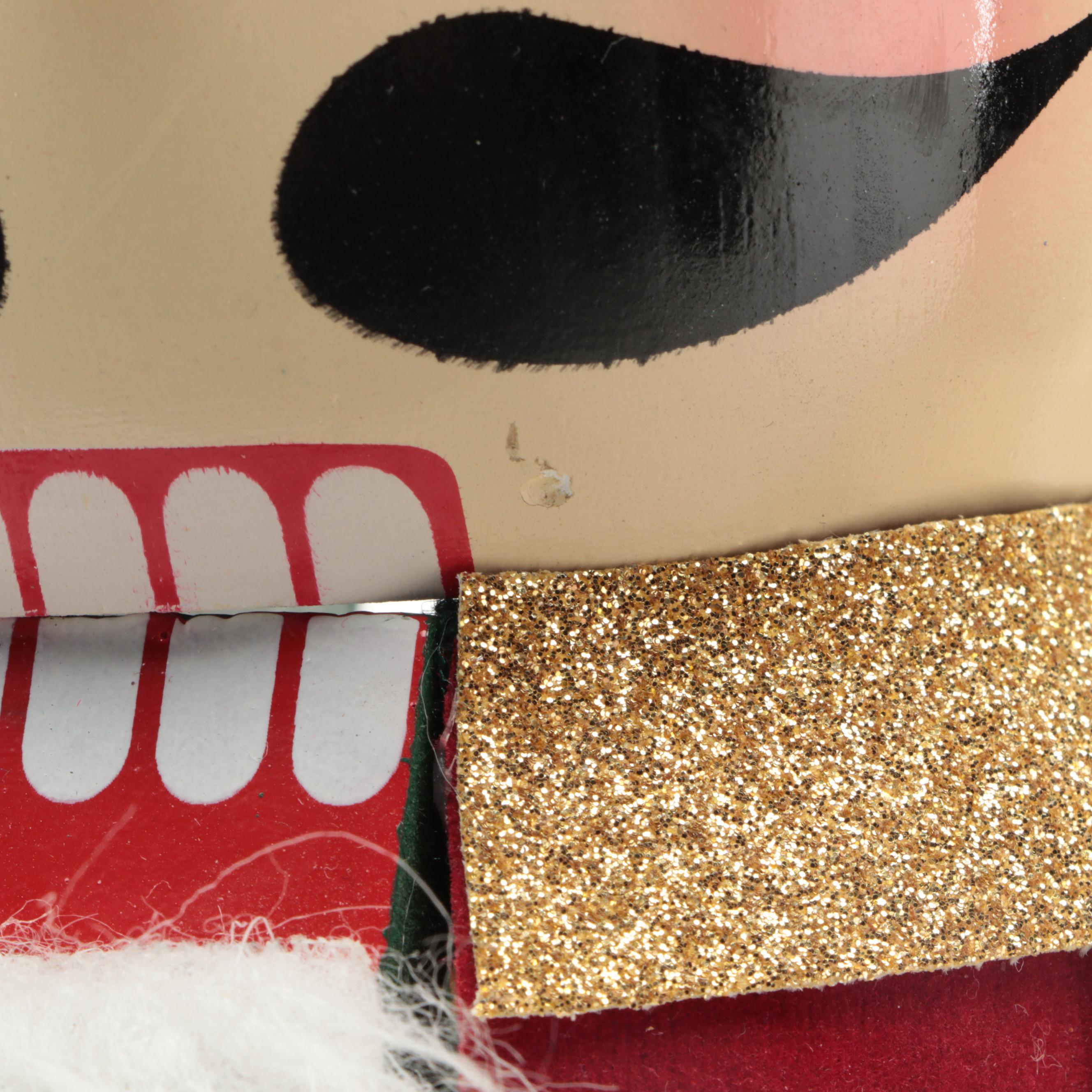 Oversized Wooden Nutcracker