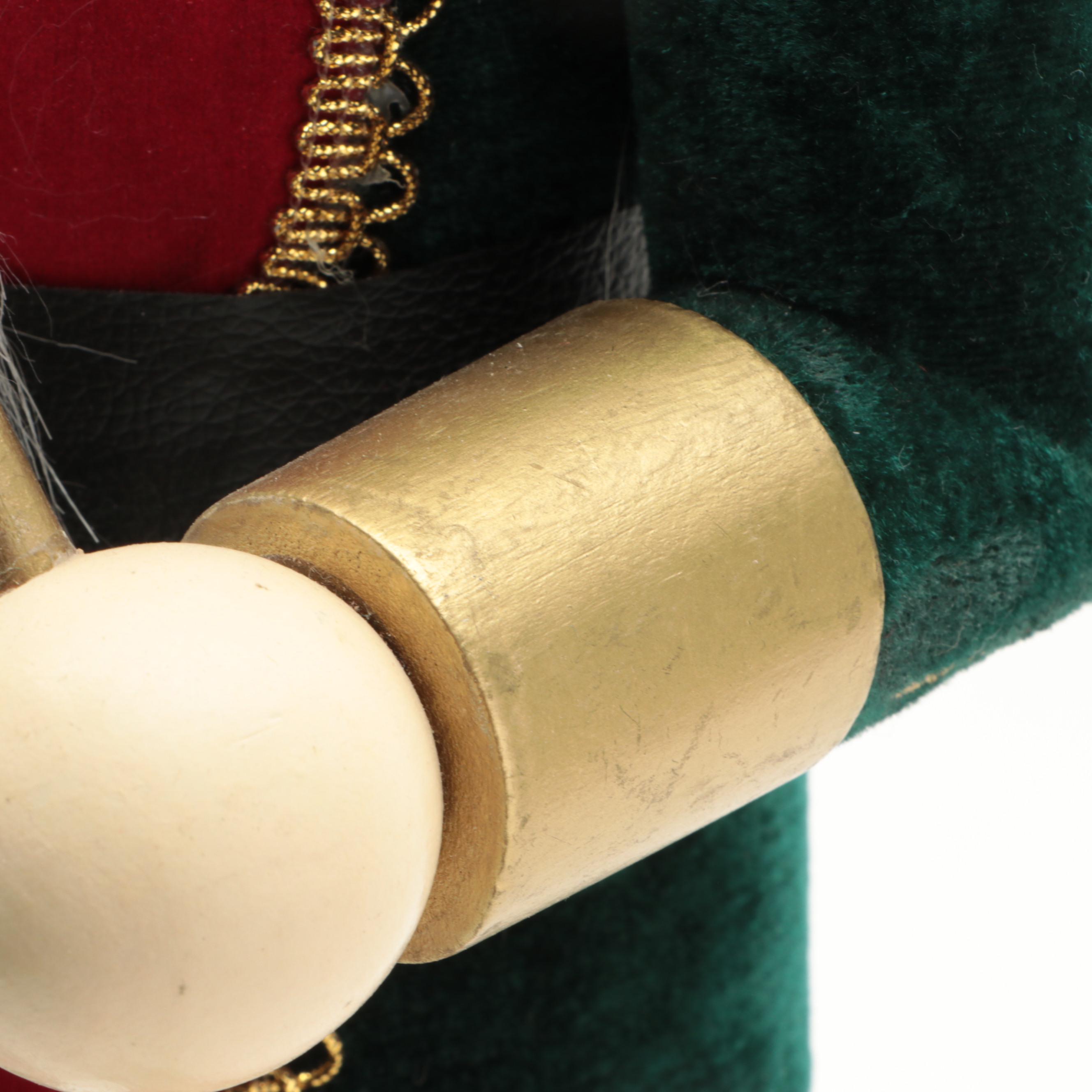 Oversized Wooden Nutcracker