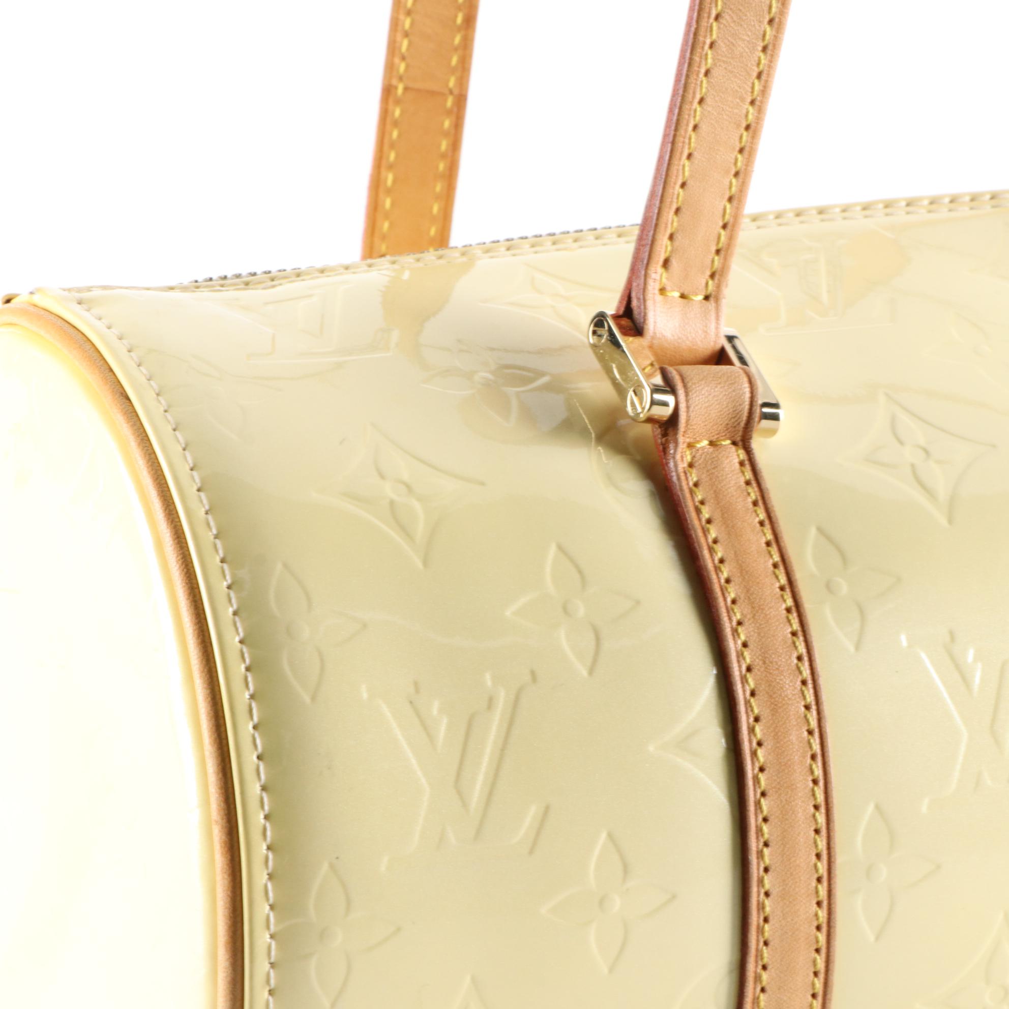 Louis Vuitton Bedford Bag in Monogram Vernis and Vachetta Leather