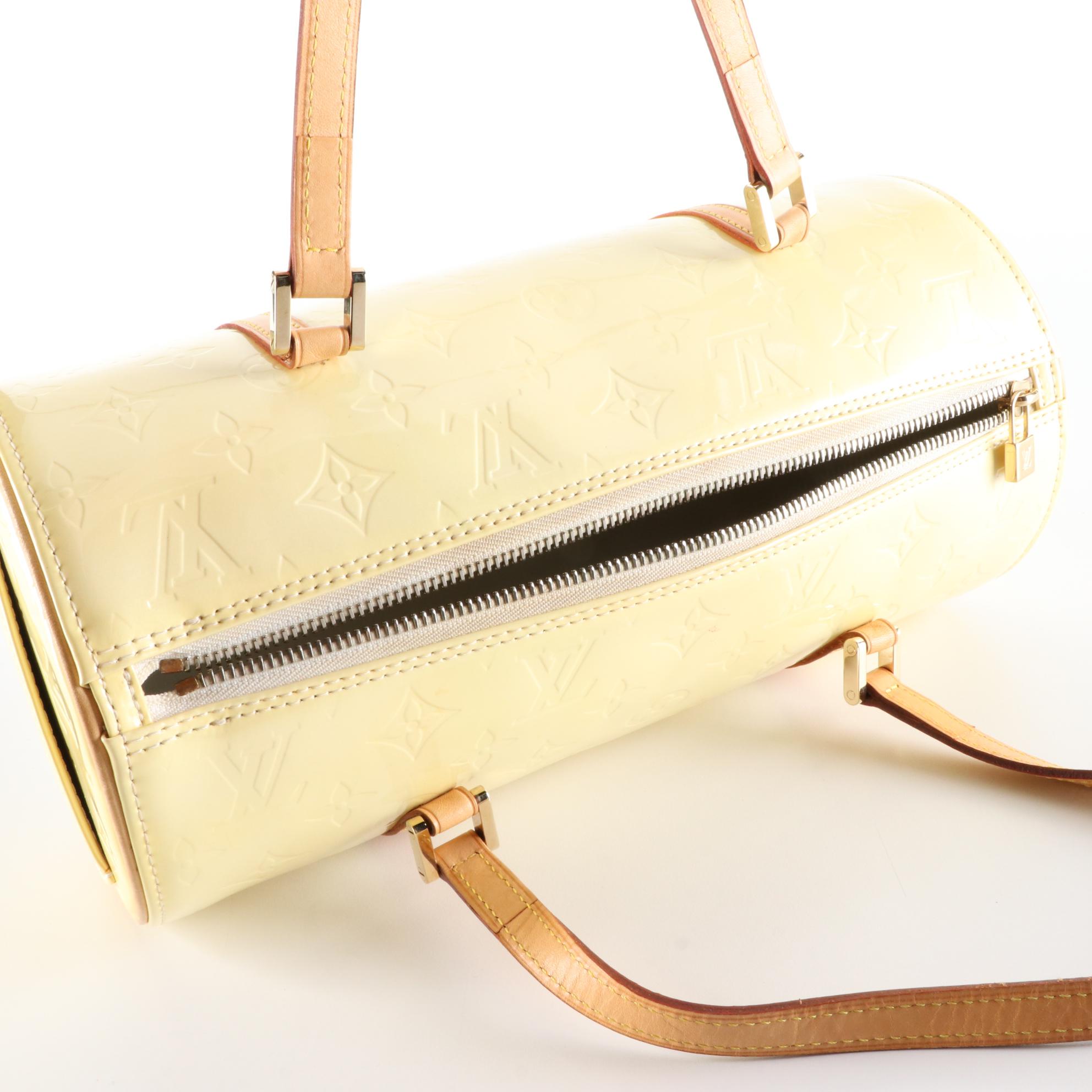 Louis Vuitton Bedford Bag in Monogram Vernis and Vachetta Leather